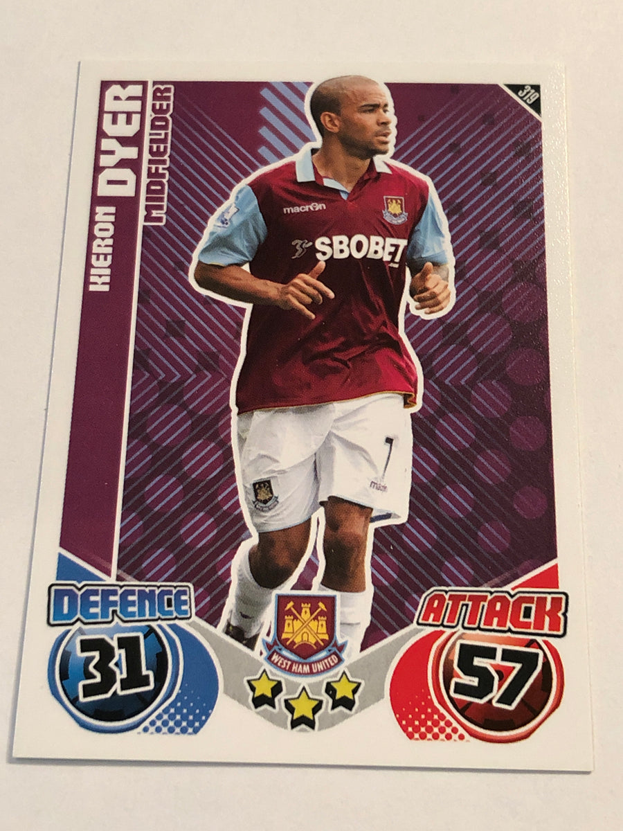 319. KIERON DYER - WEST HAM UNITED