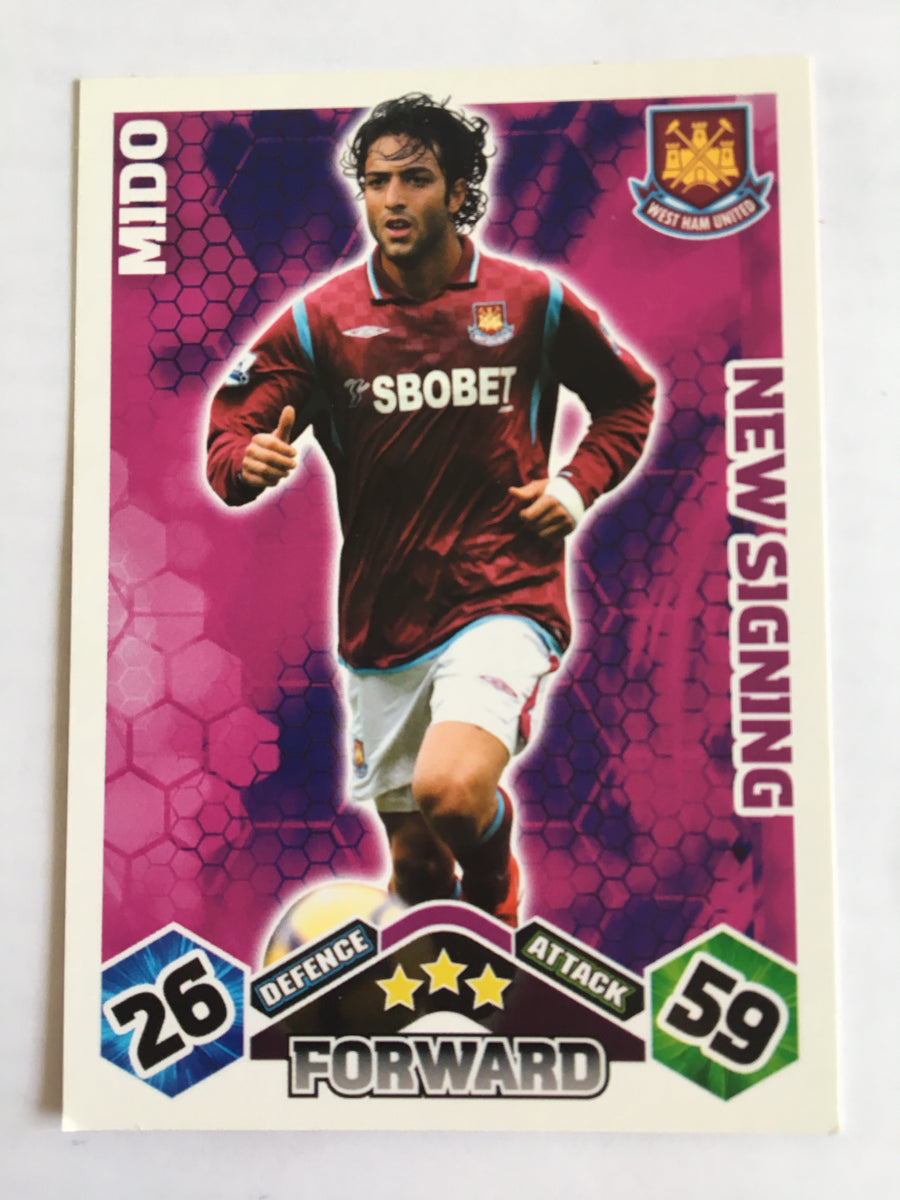 NS142. MIDO - WEST HAM UNITED - NEW SIGNING