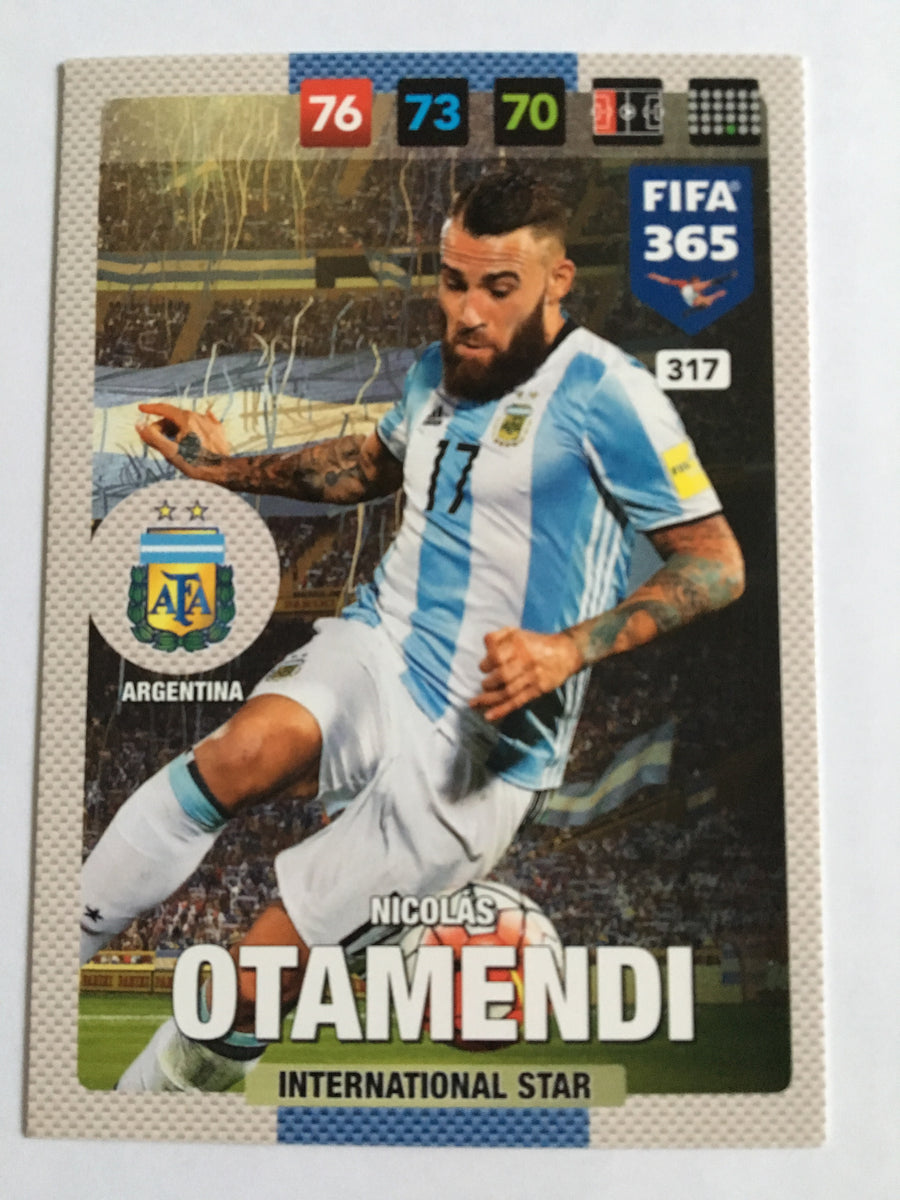 317. NICOLÁS OTAMENDI - ARGENTINA - INTERNATIONAL STAR