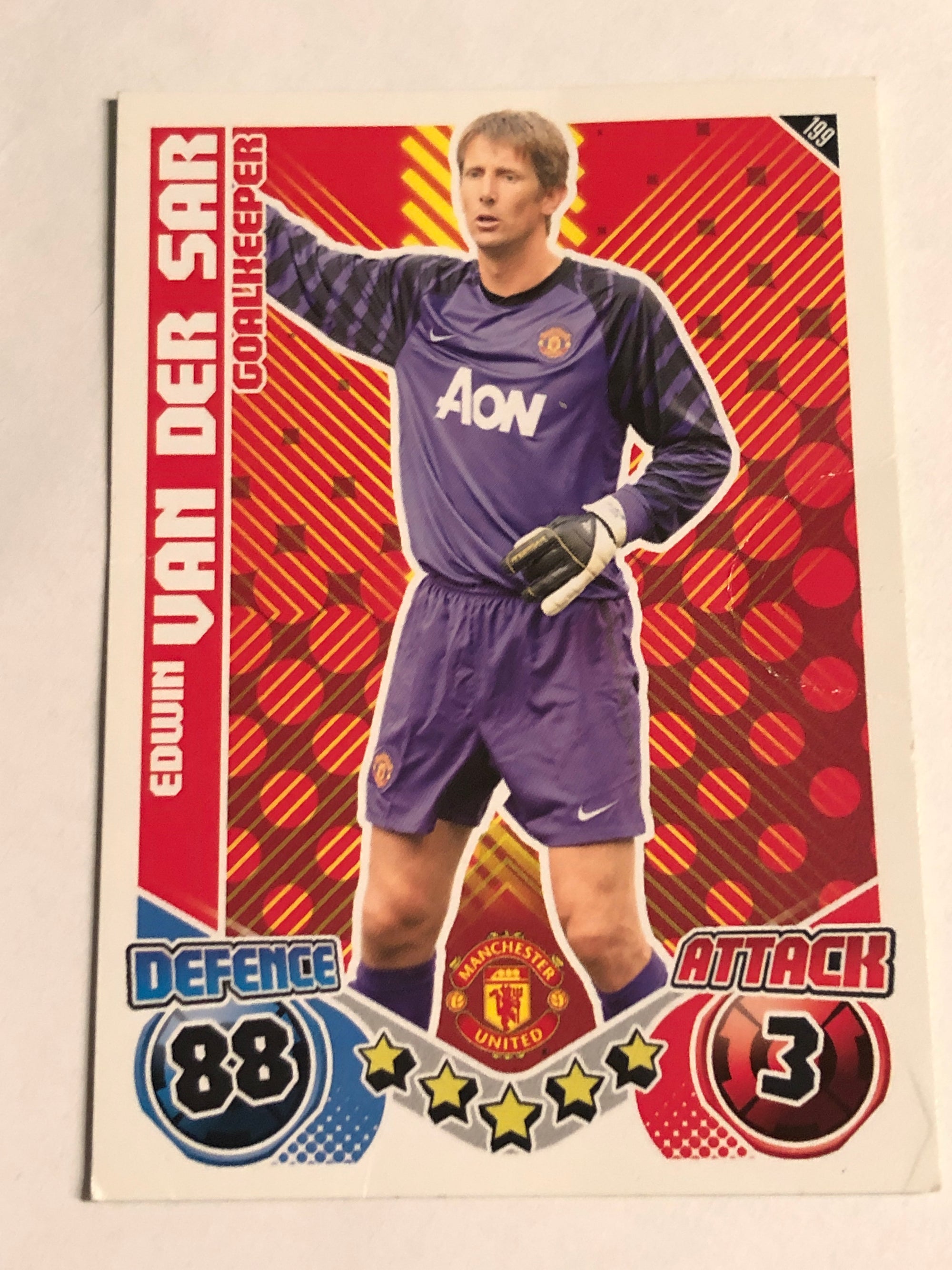 199. EDWIN VAN DER SAR - MANCHESTER UNITED