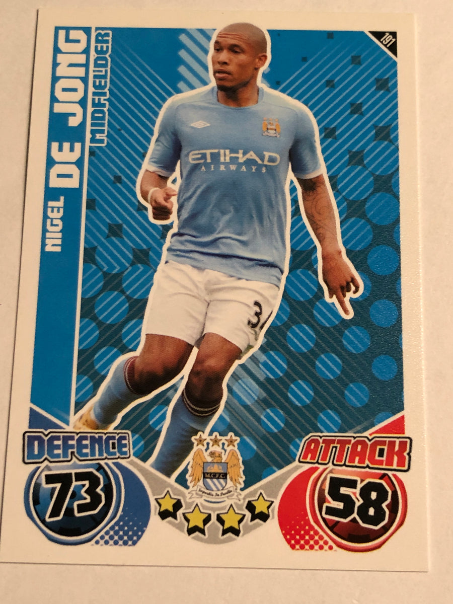 191. NIGEL DE JONG - MANCHESTER CITY