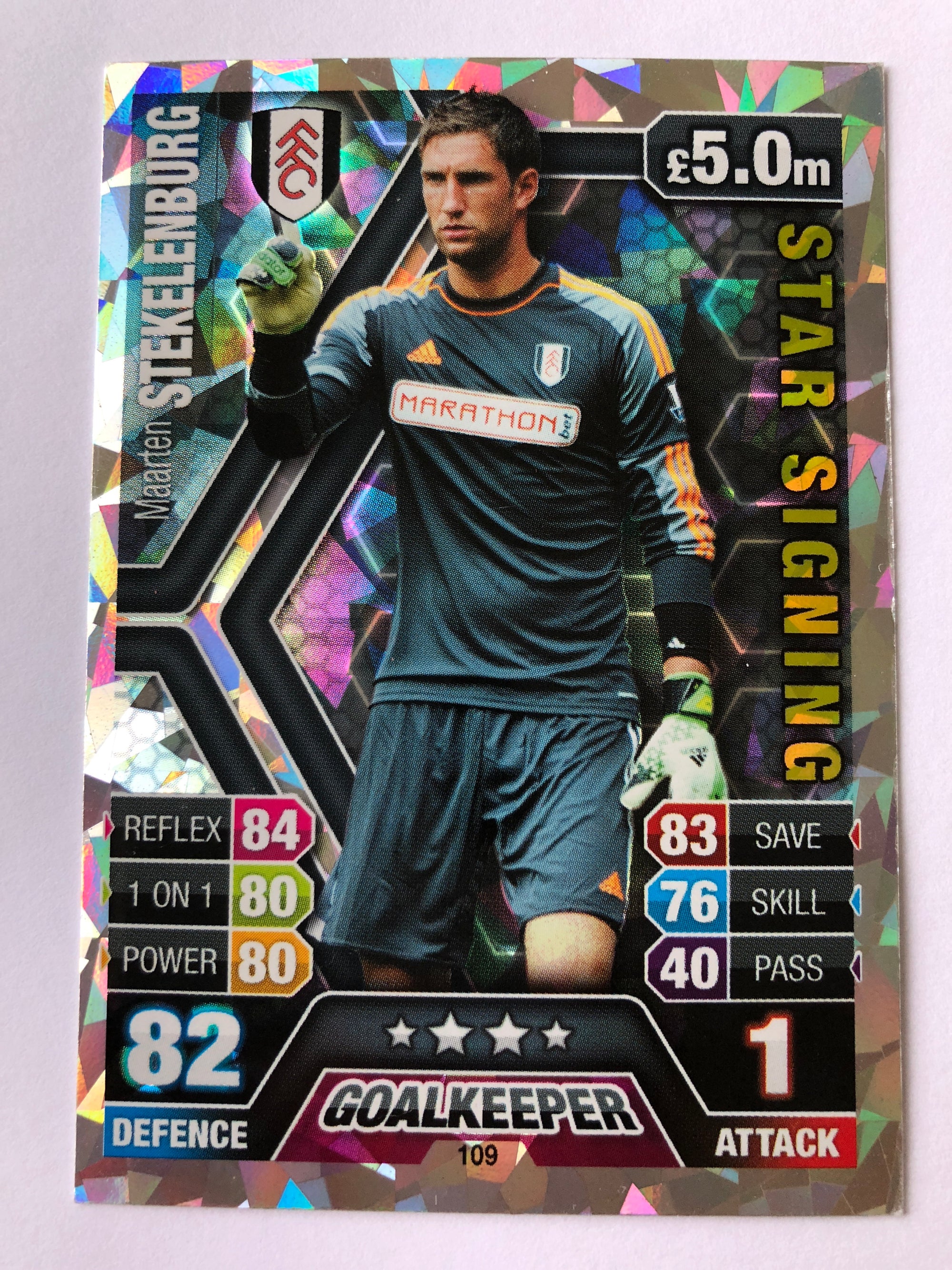 109. MAARTEN STEKELENBURG - FULHAM