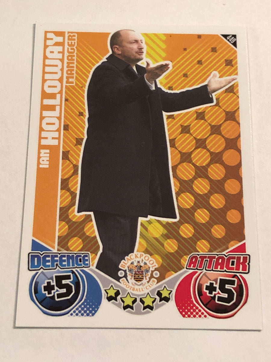 449. IAN HOLLOWAY - BLACKPOOL - MANAGER