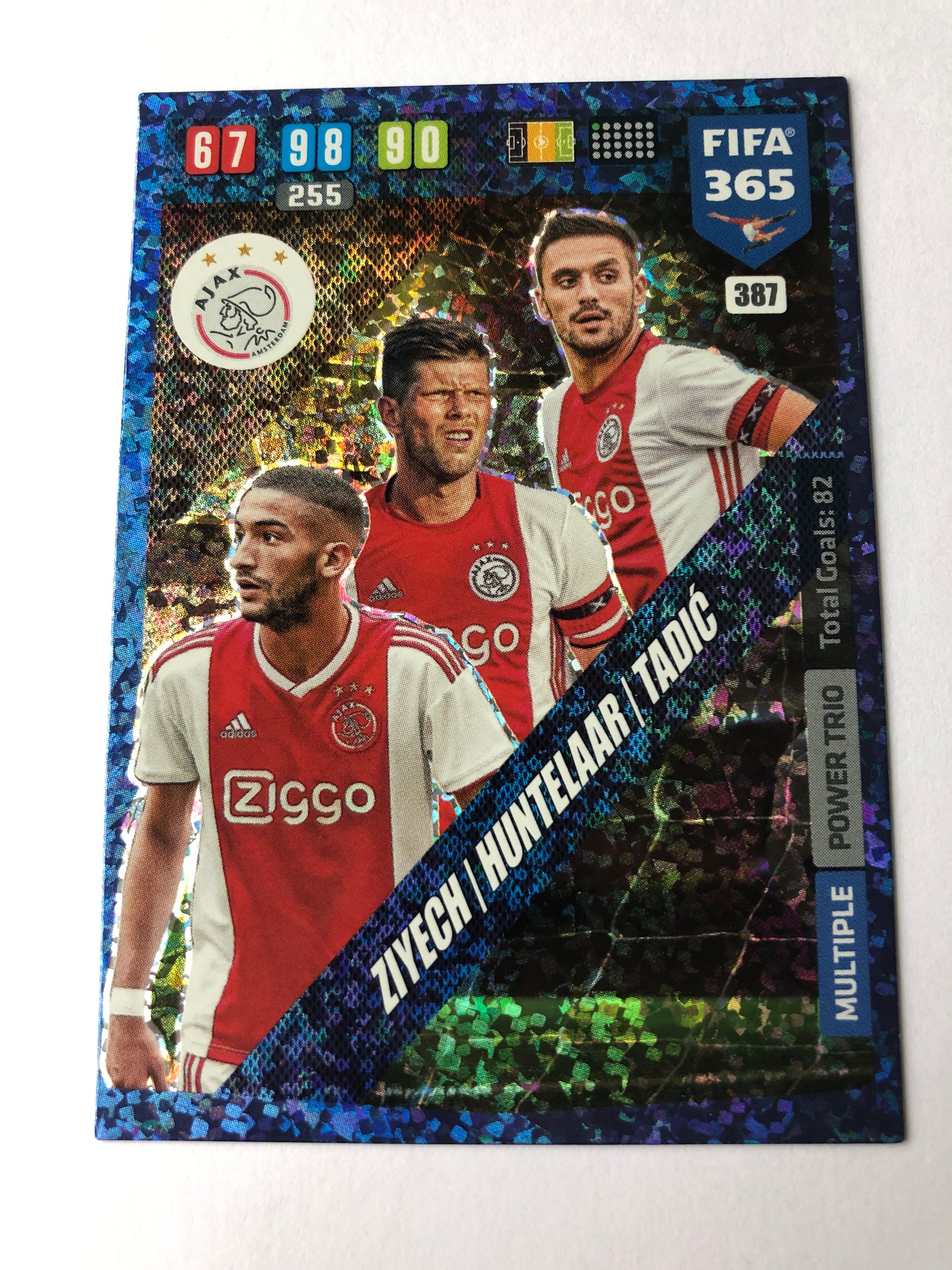 387. ZIYECH / HUNTELAAR / TADIC - AJAX - MULTIPLE POWER TRIO