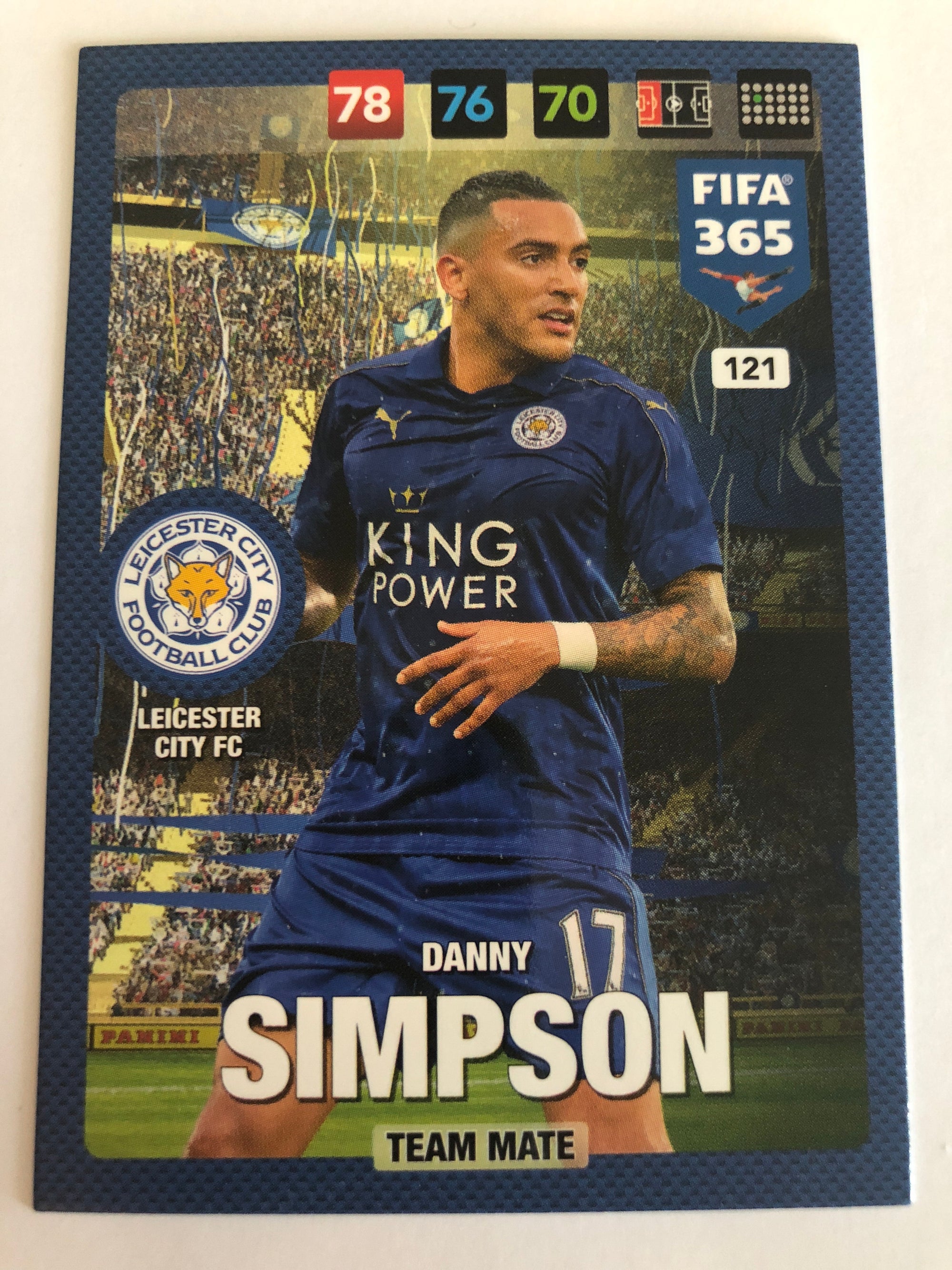 121. DANNY SIMPSON - LEICESTER CITY FC - TEAM MATE