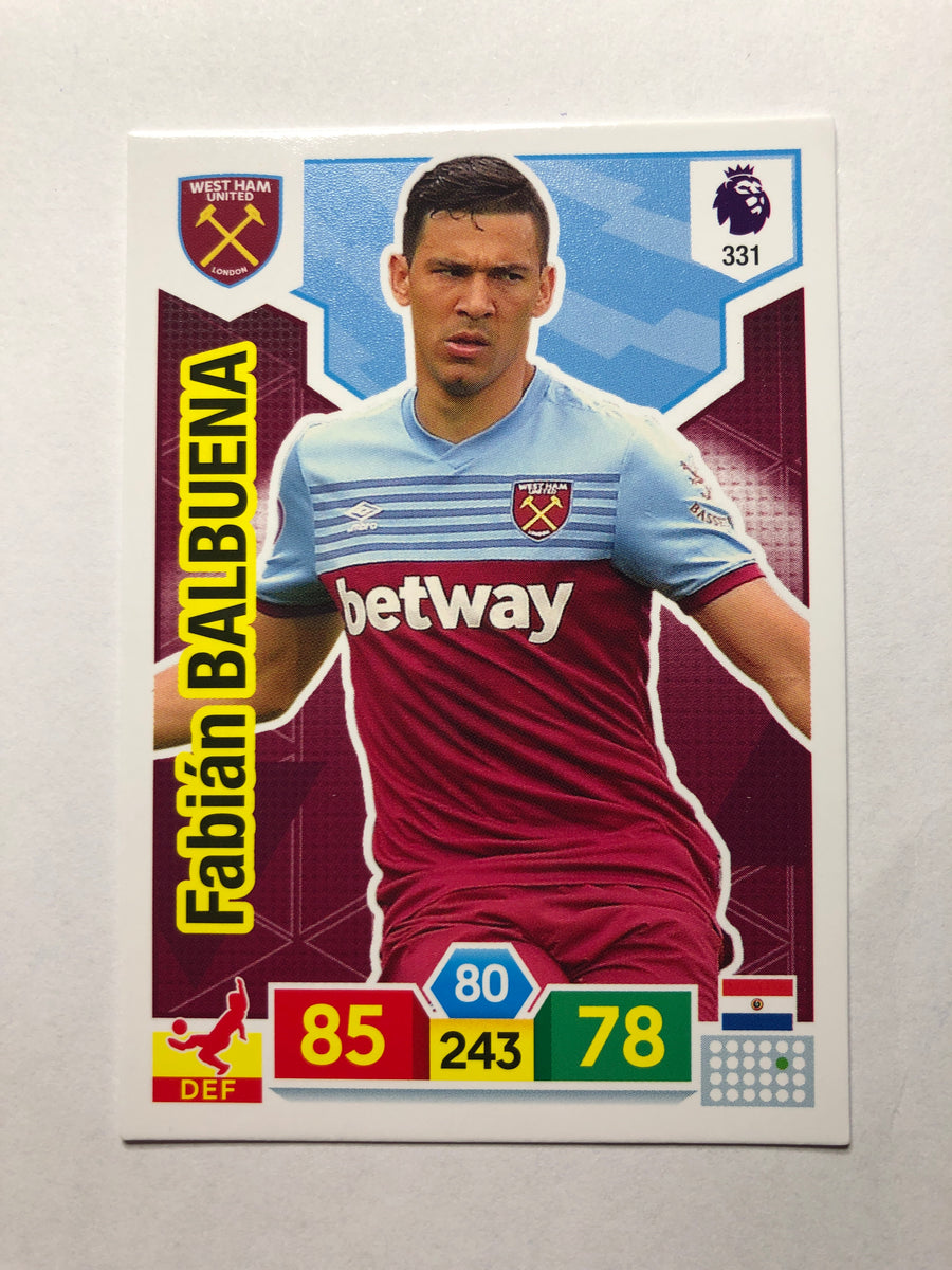 331. FABIAN BALBUENA - WEST HAM