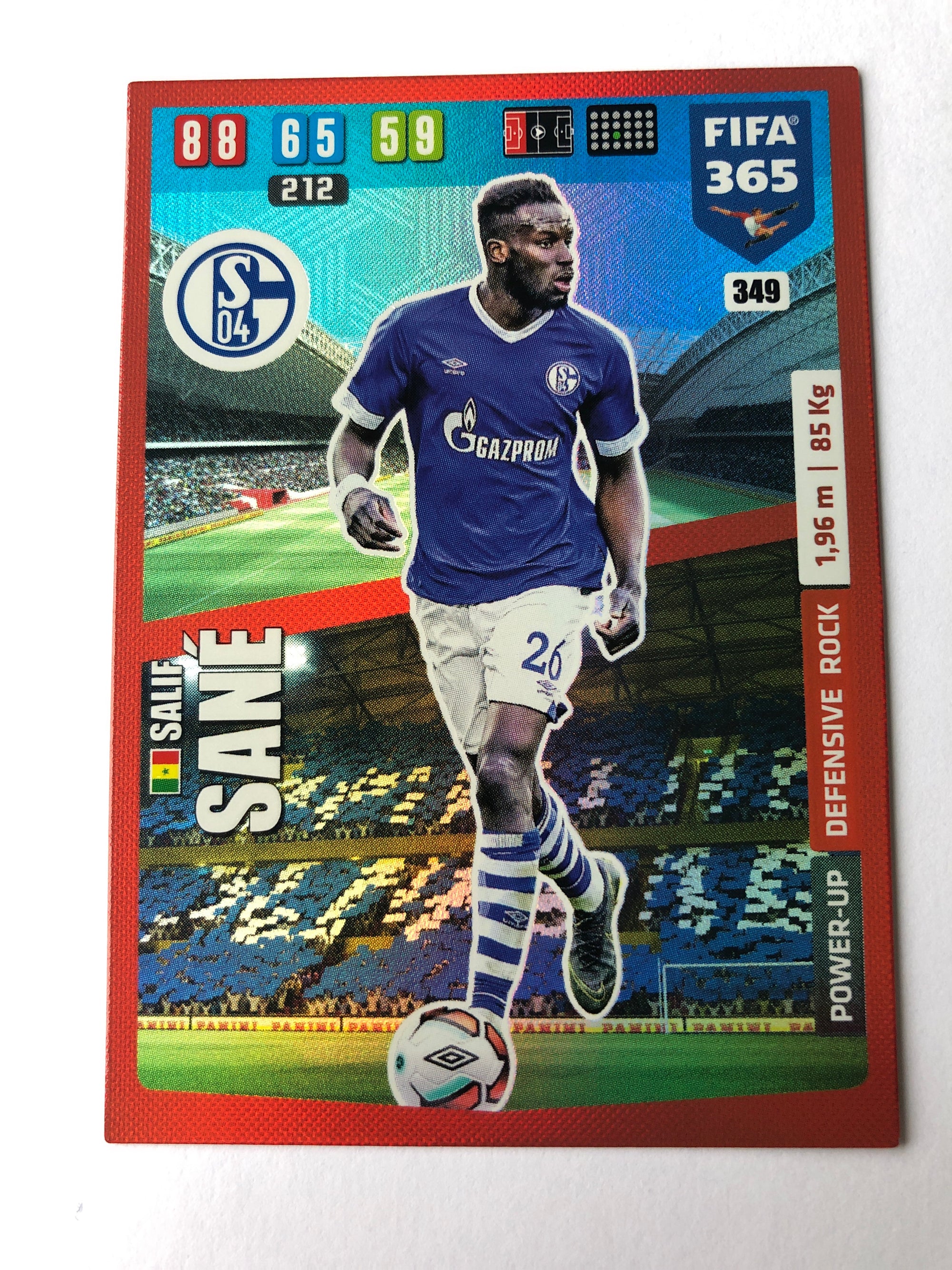 349. SALIF SANE - SCHALKE 04 - POWER-UP DEFENSIVE ROCK
