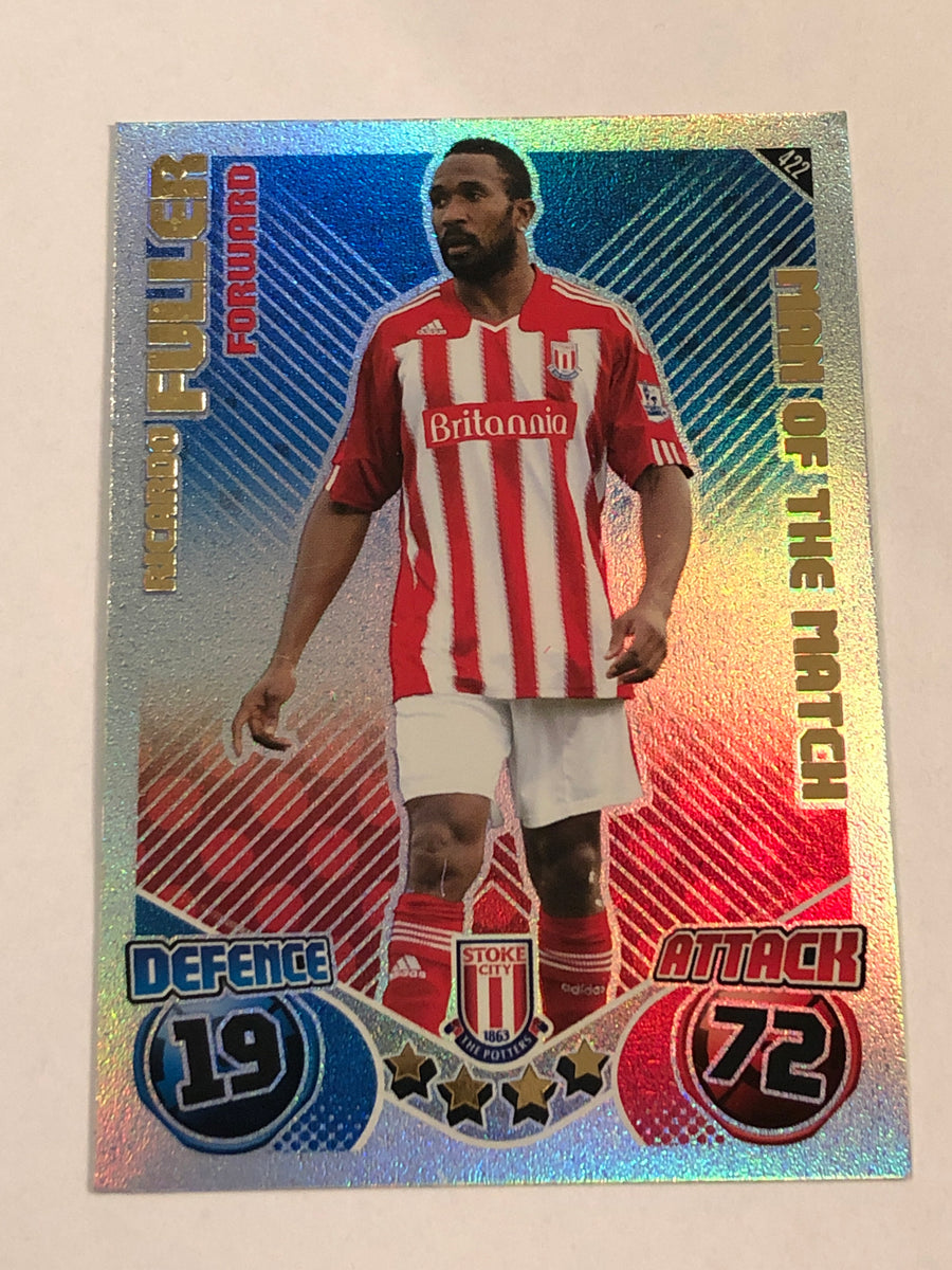 422. RICARDO FULLER - STOKE CITY - MAN OF THE MATCH