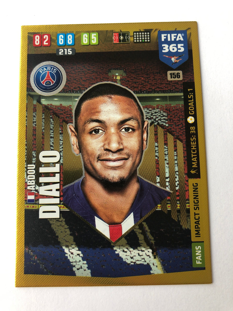 156. ABDOU DIALLO - PARIS SAINT-GERMAIN -  FANS IMPACT SIGNING