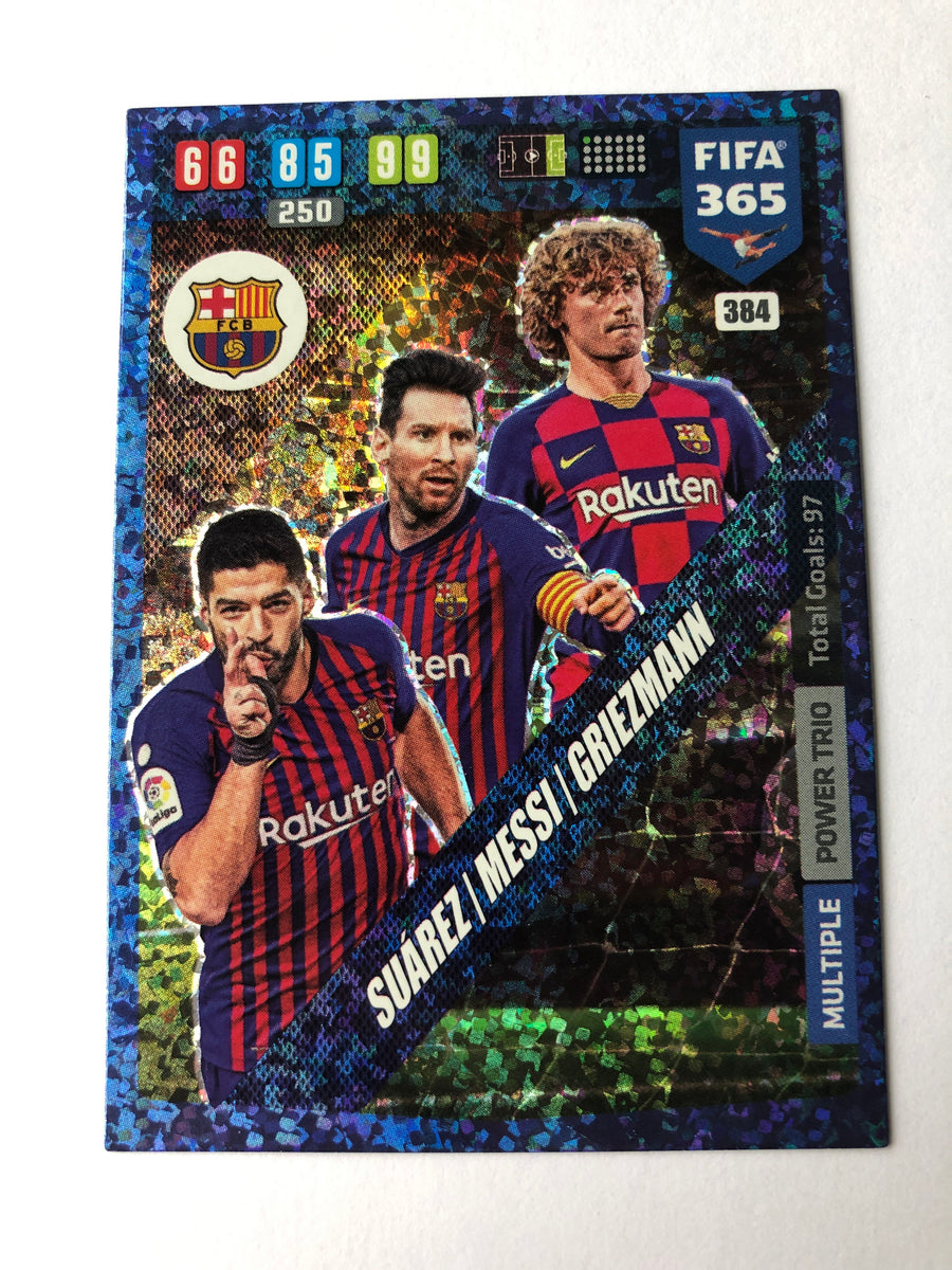 384. SUAREZ / MESSI / GRIEZMANN - BARCELONA - MULTIPLE POWER TRIO