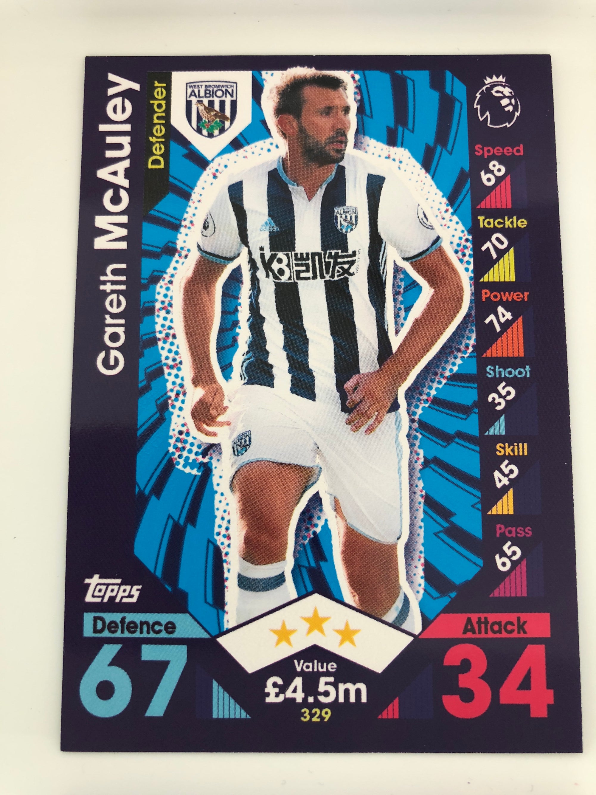 329. GARETH MCAULEY - WEST BROMWICH ALBION