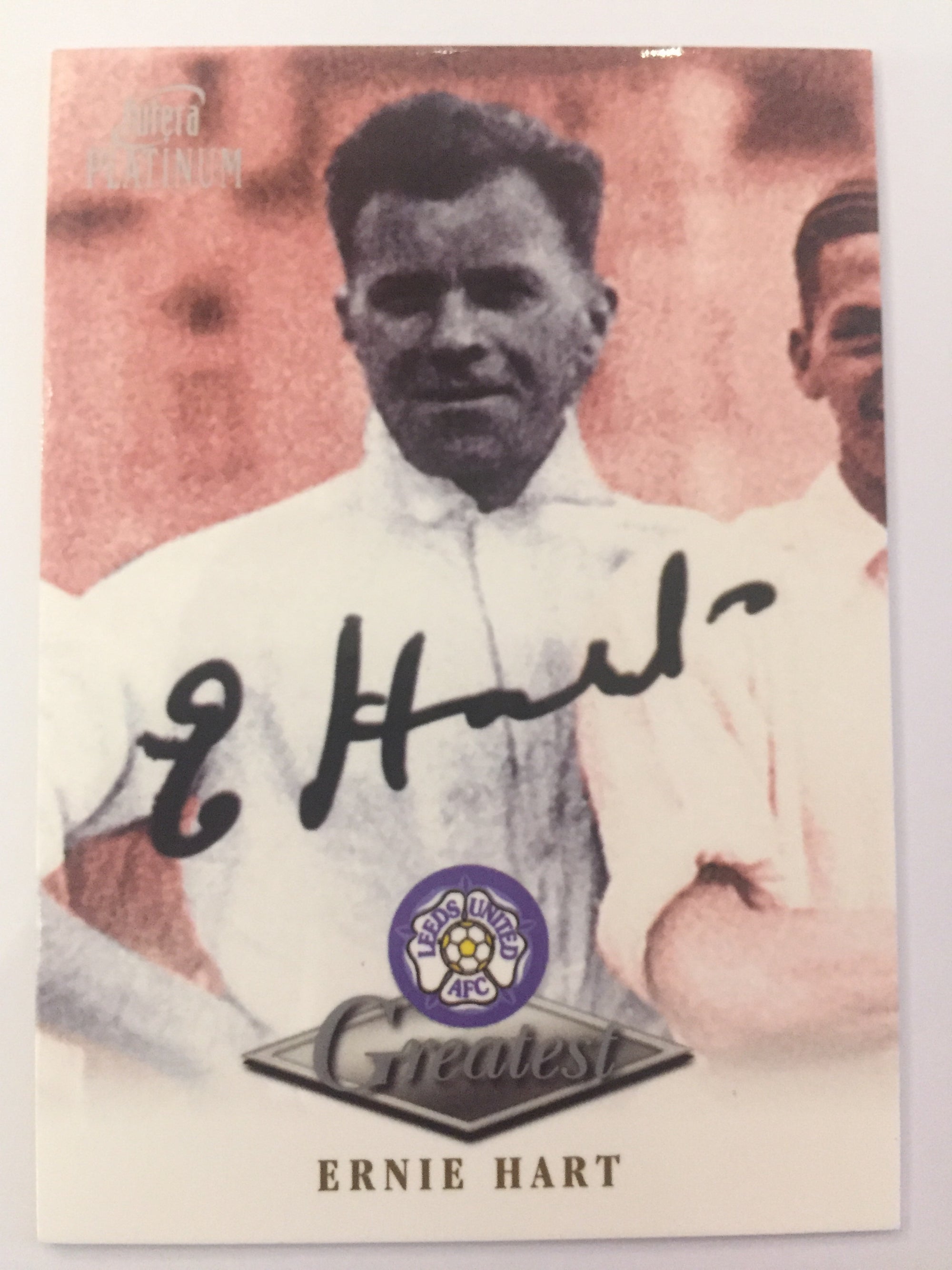 ERNIE HART - LEEDS UNITED - SIGNATURE