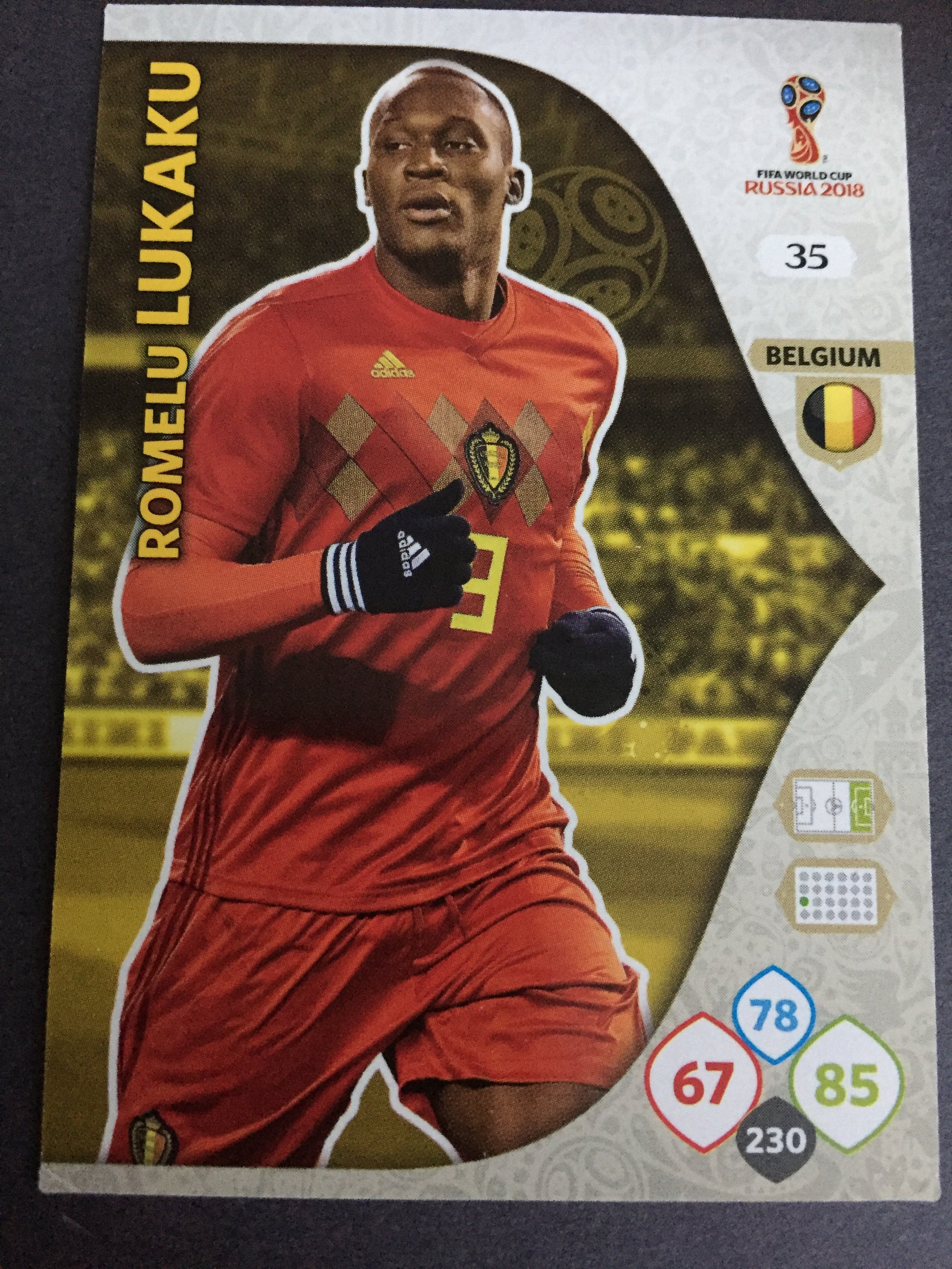 035. ROMELU LUKAKU - BELGIUM