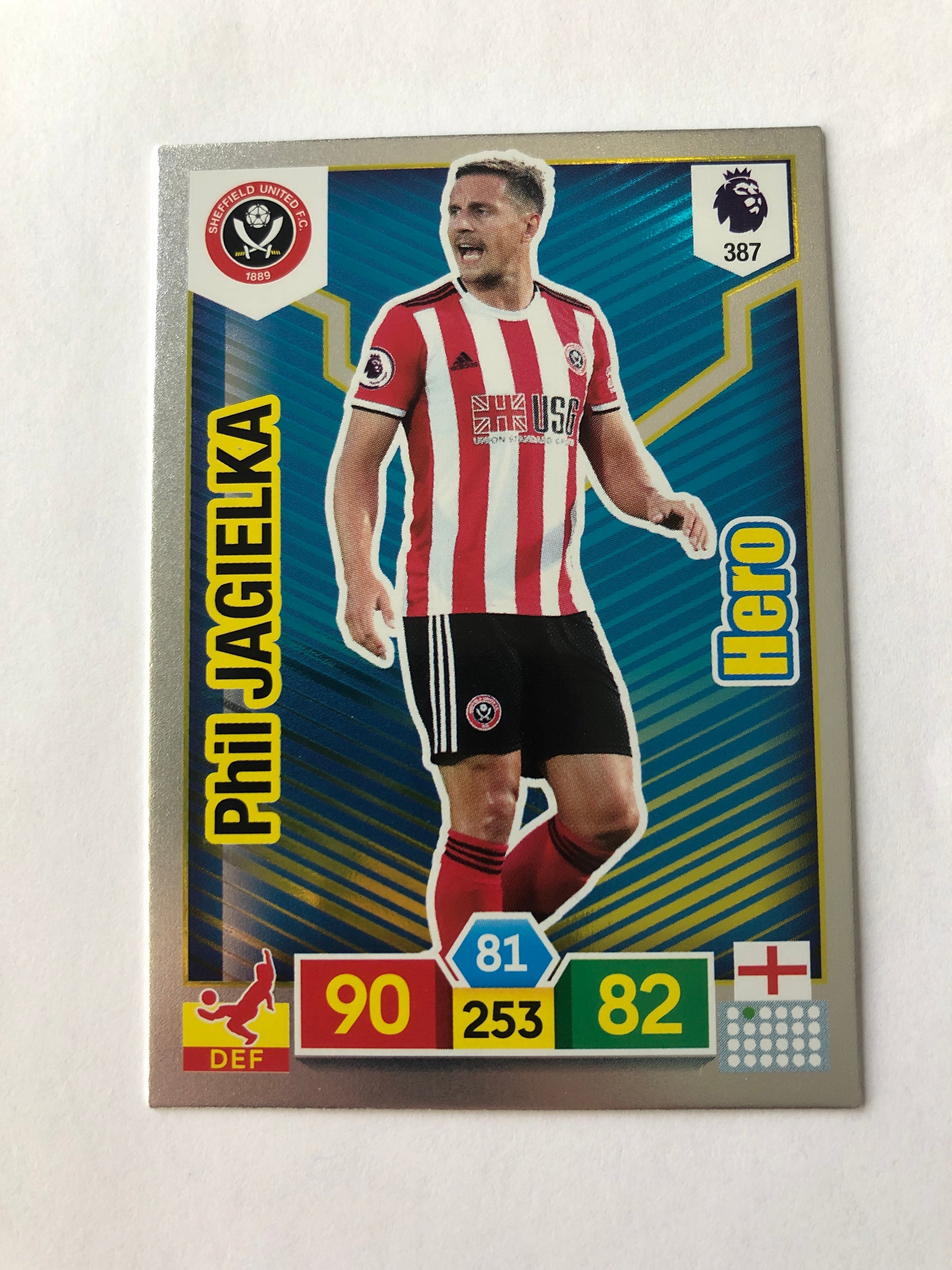 387. PHIL JAGIELKA - SHEFFIELD UNITED - HERO