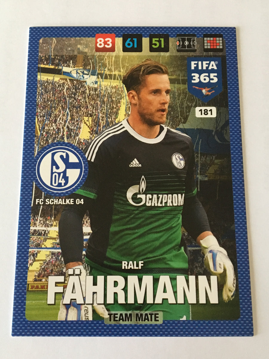 181. RALF FÄHRMANN - FC SCHALKE 04 - TEAM MATE