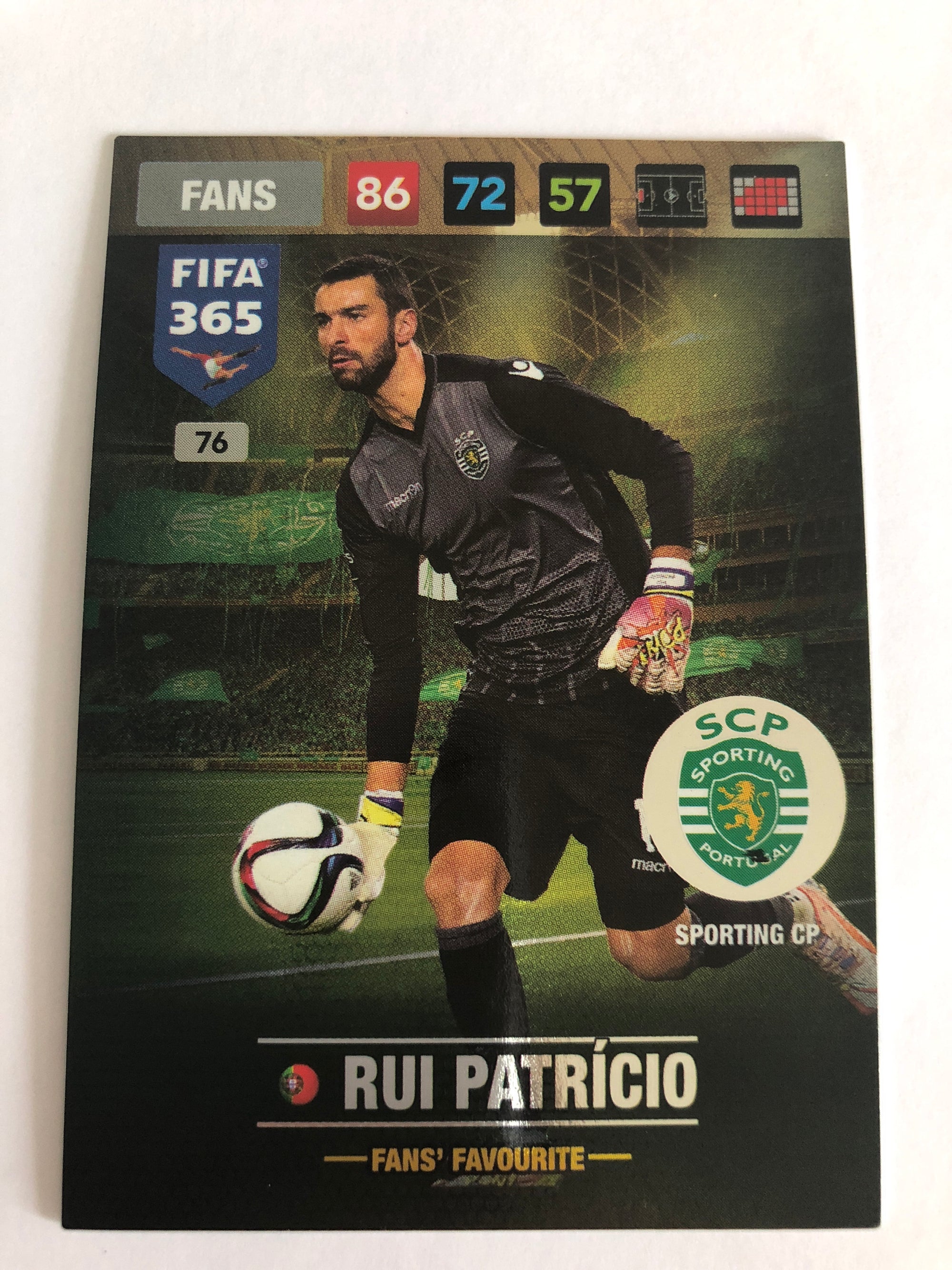 076. RUI PATRICIO - SPORTING CP - FANS - FANS’ FAVOURITE