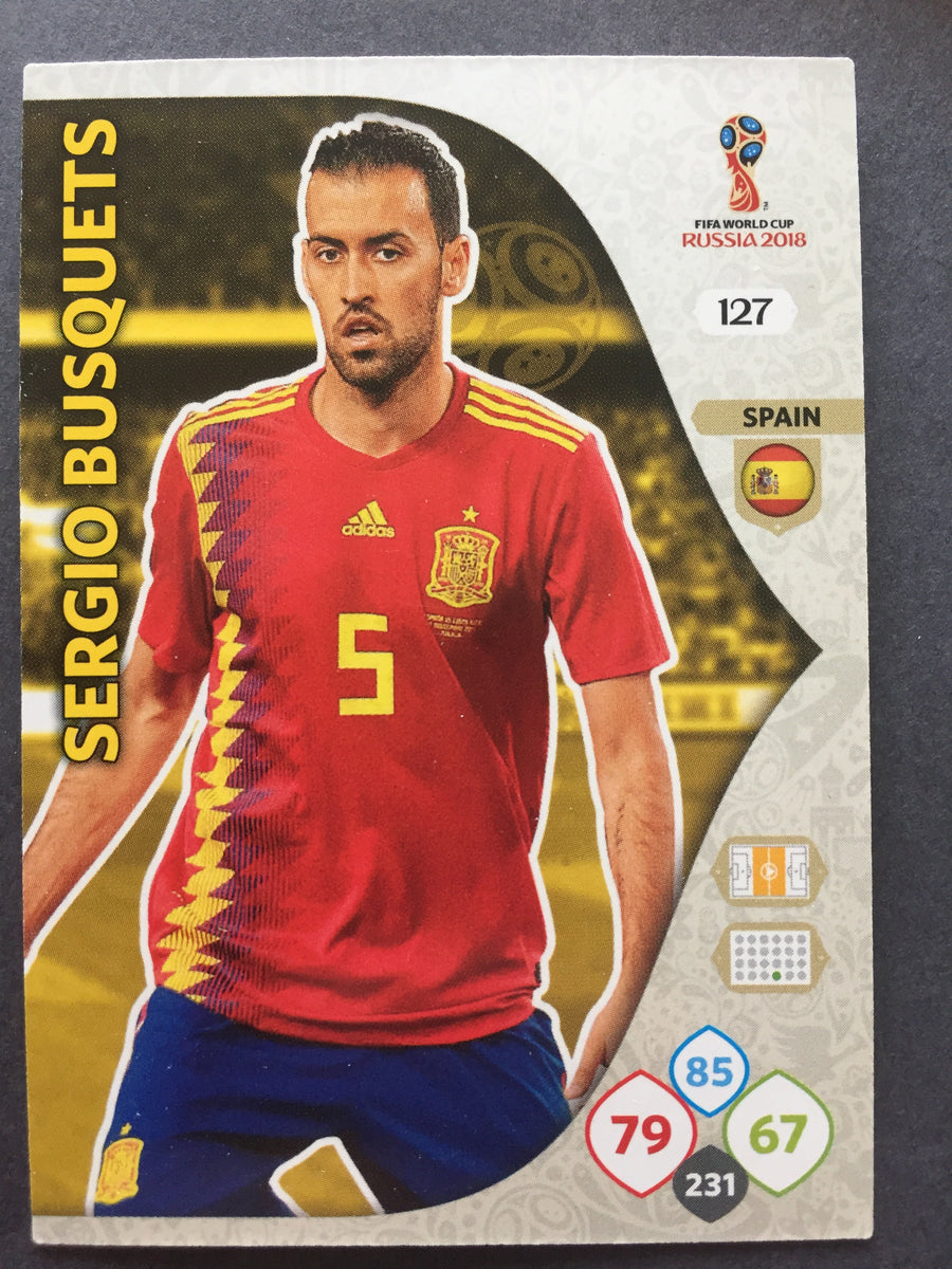 127. SERGIO BUSQUETS - SPAIN