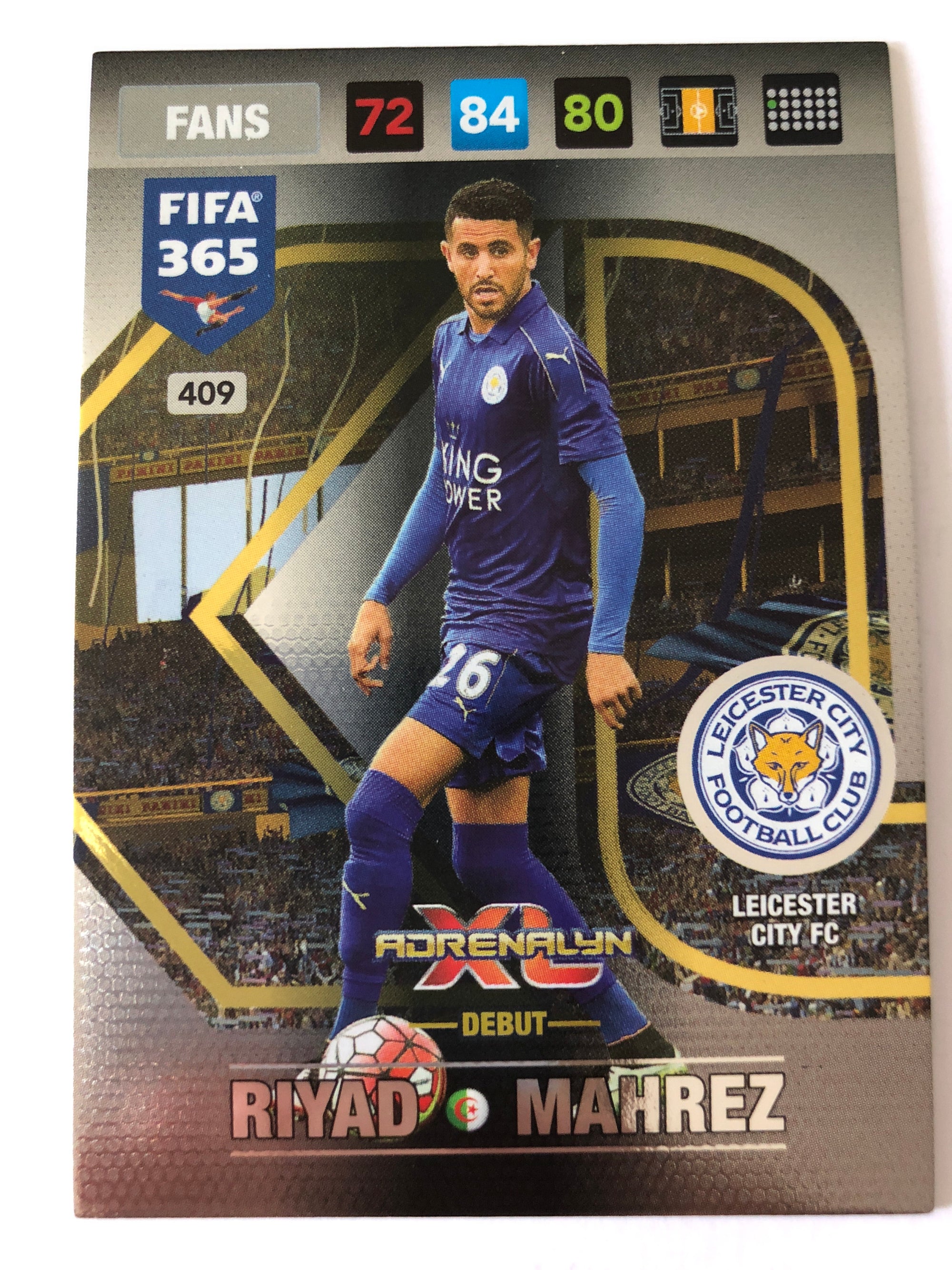 409. RIYAD MAHREZ - LEICESTER CITY FC - FANS - DEBUT