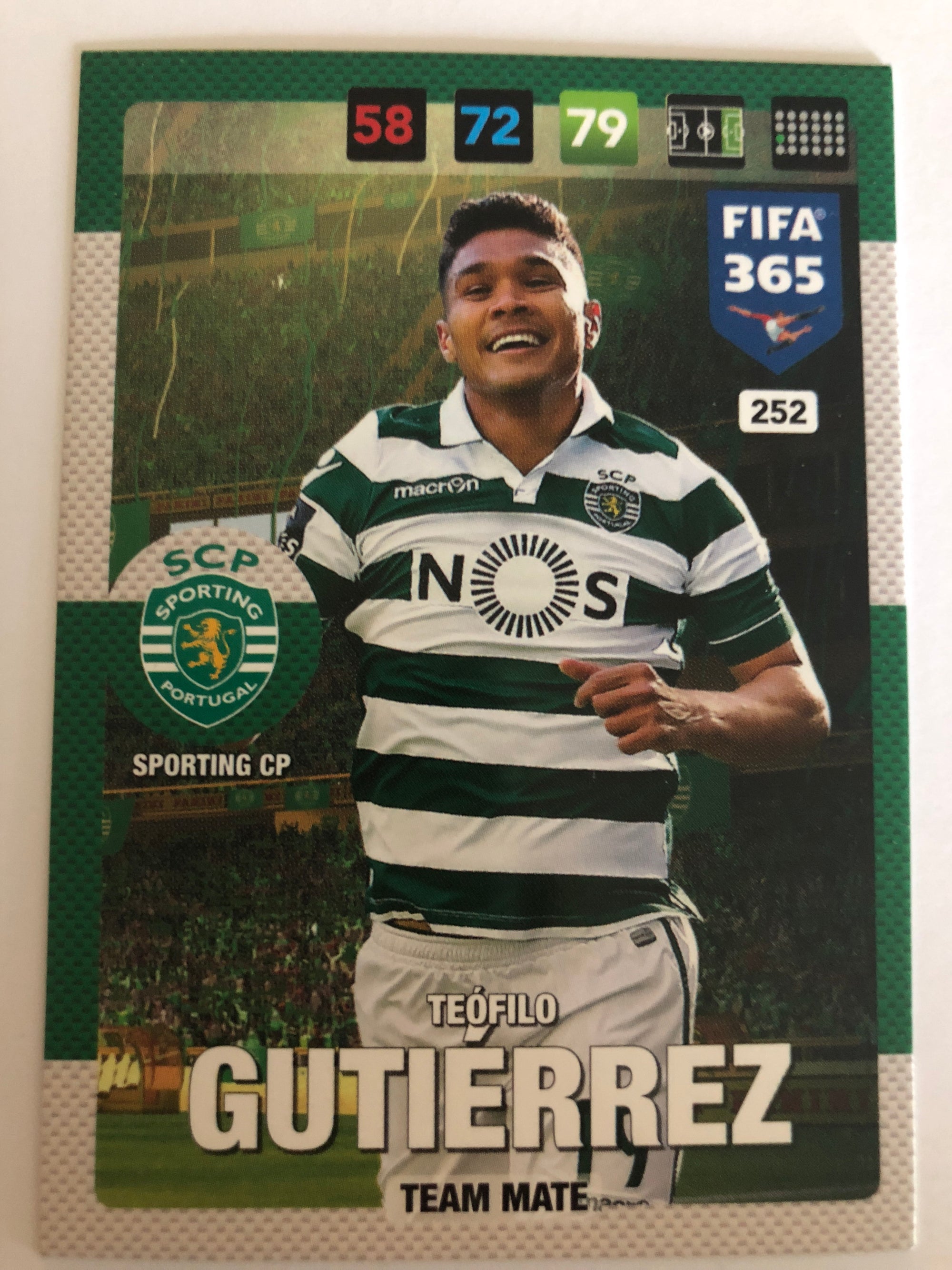 252. TEÓFILO GUTIERREZ - SPORTING CP - TEAM MATE