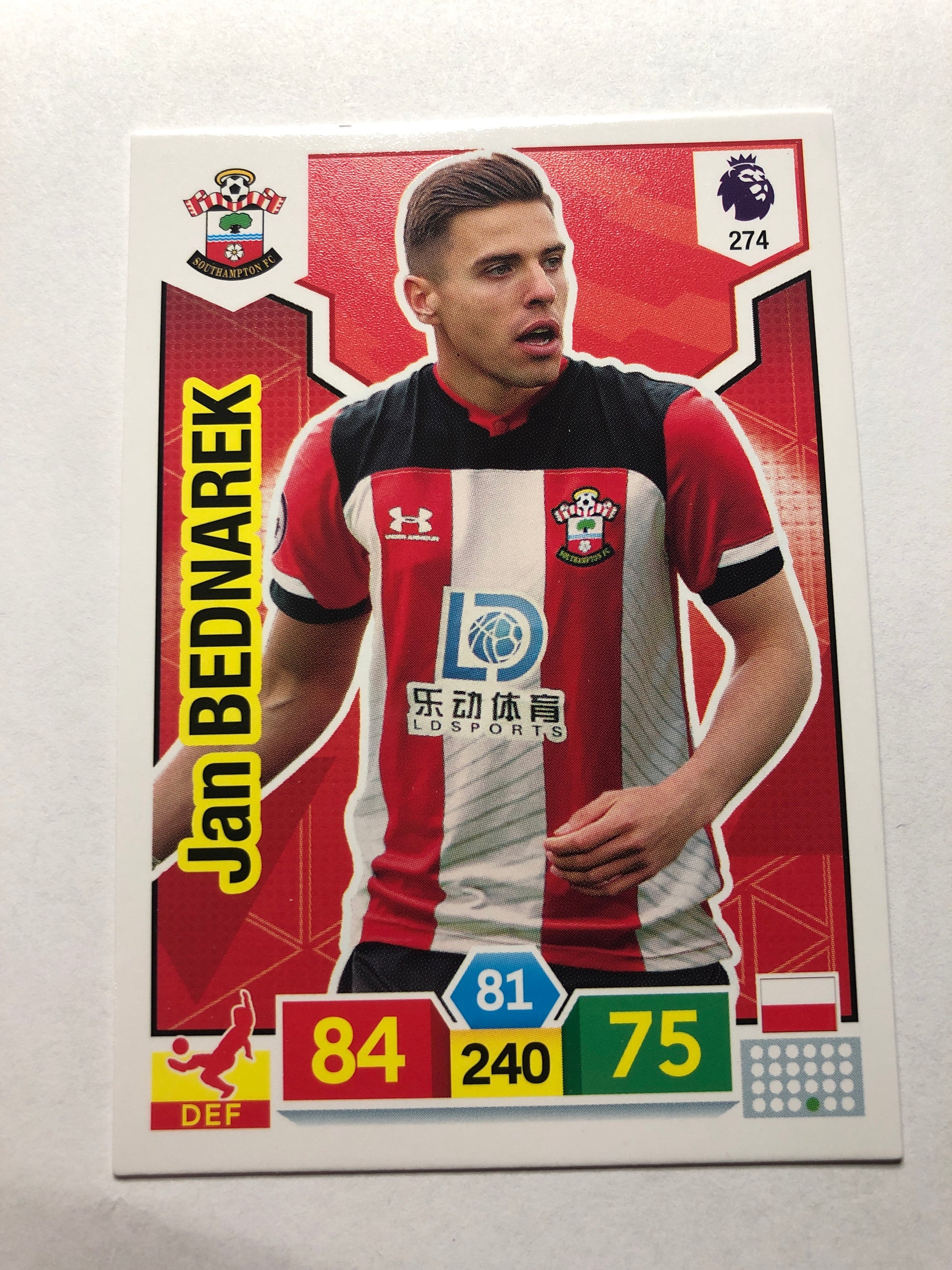 274. JAN BEDNAREK - SOUTHAMPTON