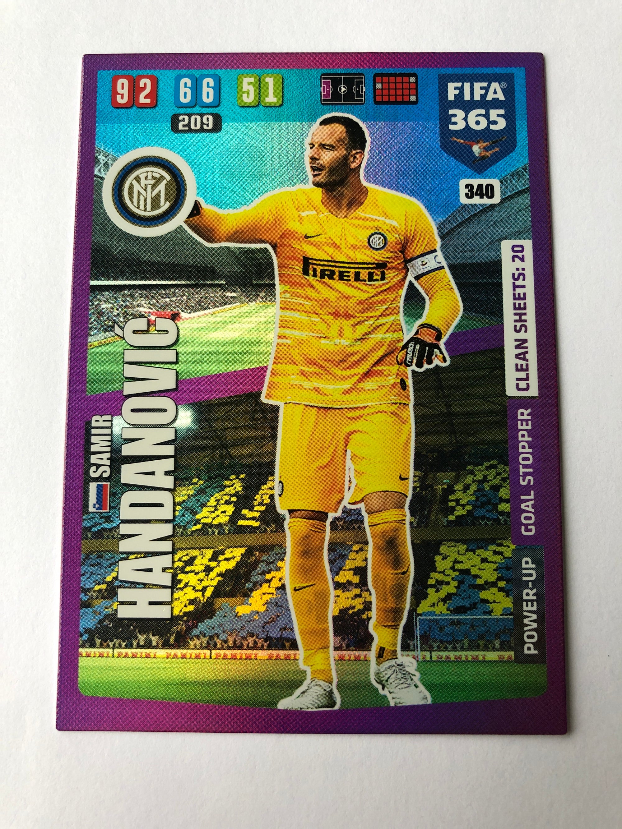 340. SAMIR HANDANOVIC - INTER - POWER-UP GOAL STOPPER