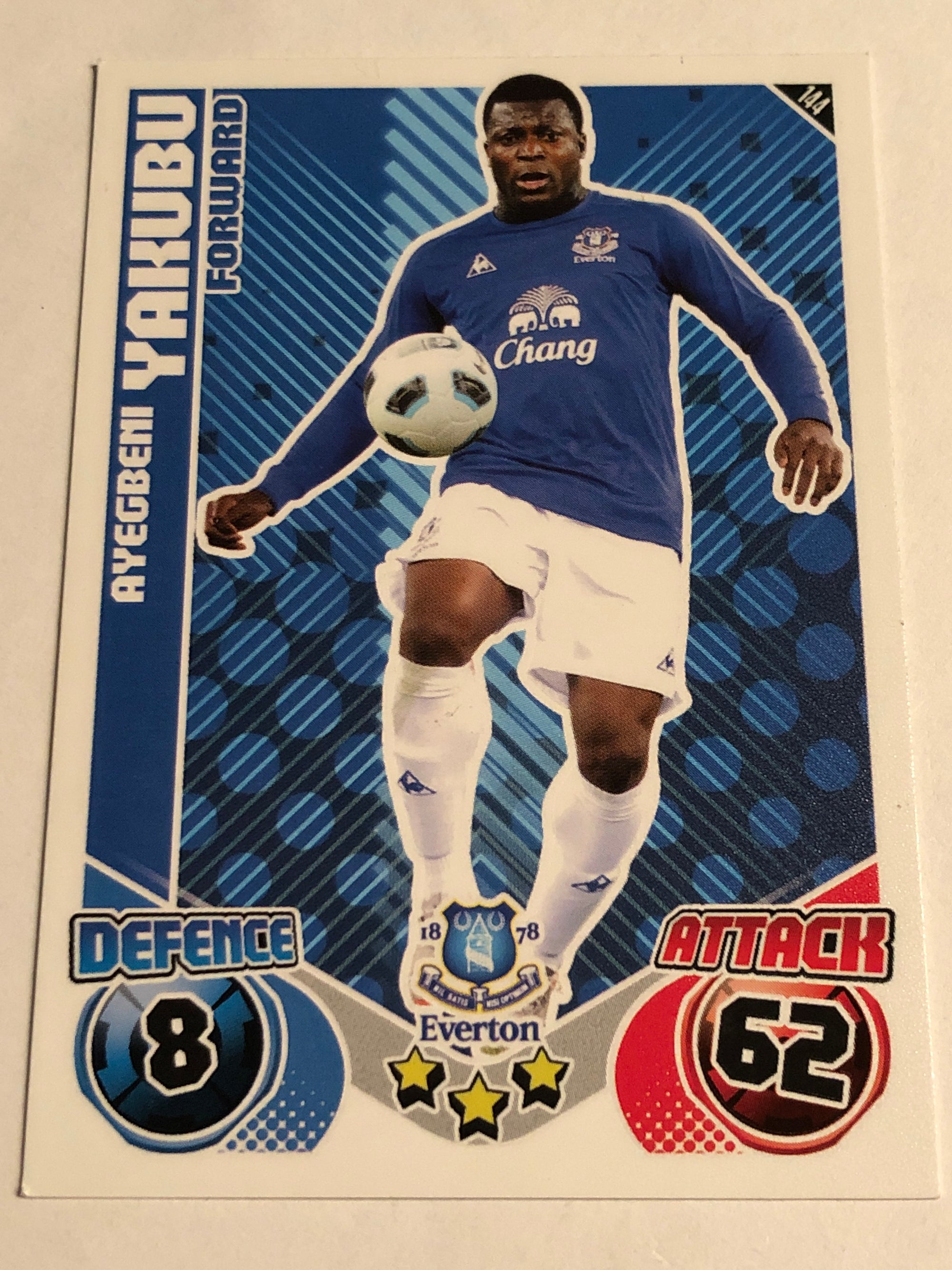 144. AYEGBENI YAKUBU - EVERTON