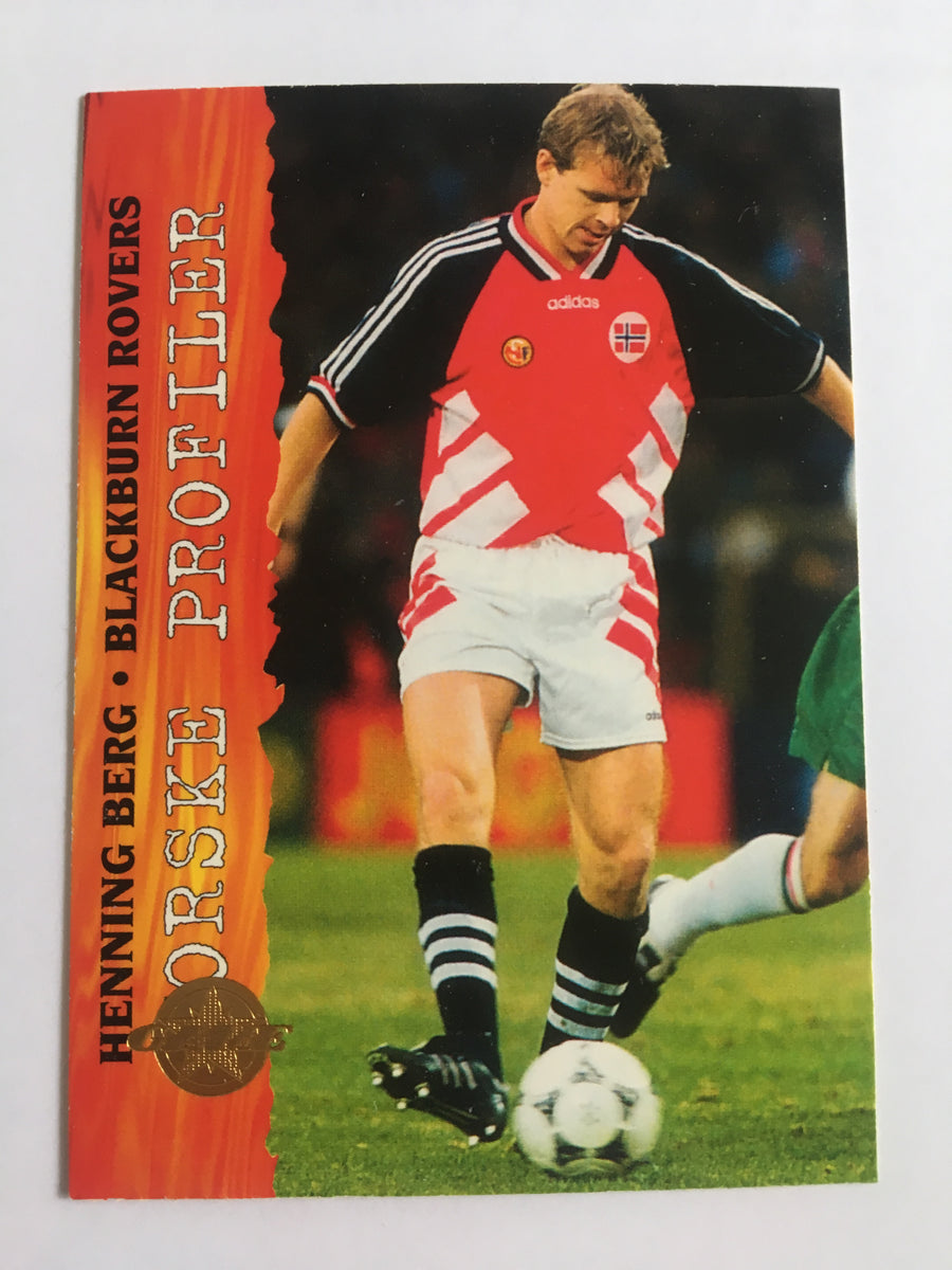 230. HENNING BERG - BLACKBURN ROVERS - NORSKE PROFILER