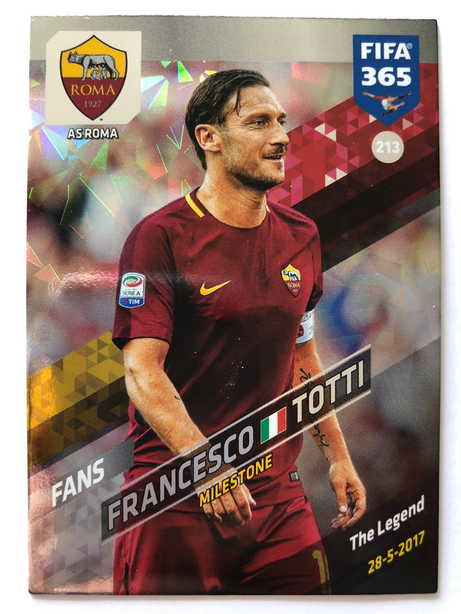 213. FRANCESCO TOTTI - AS ROMA - FANS - MILESTONE