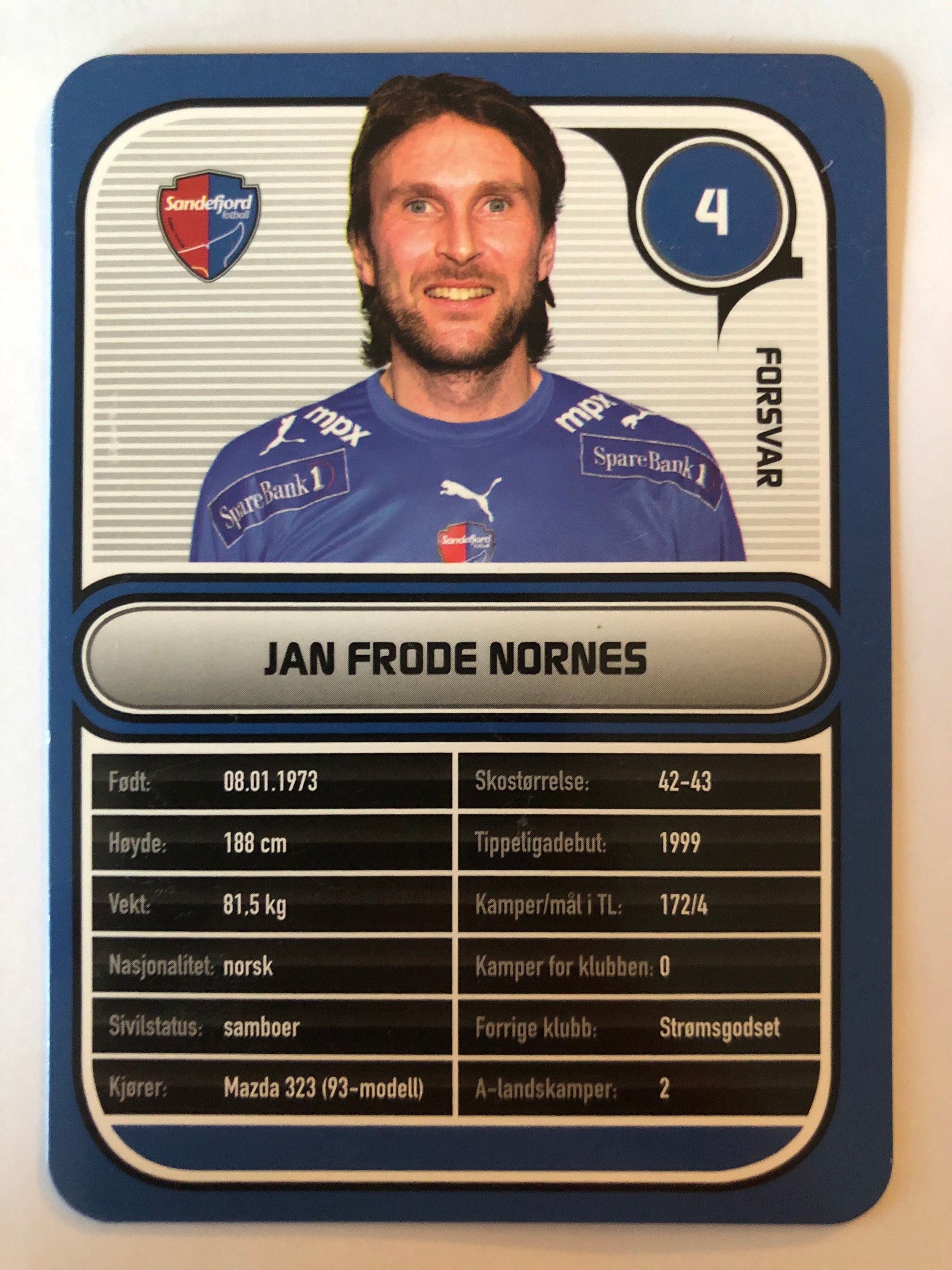 SANDEFJORD 004. JAN FRODE NORNES