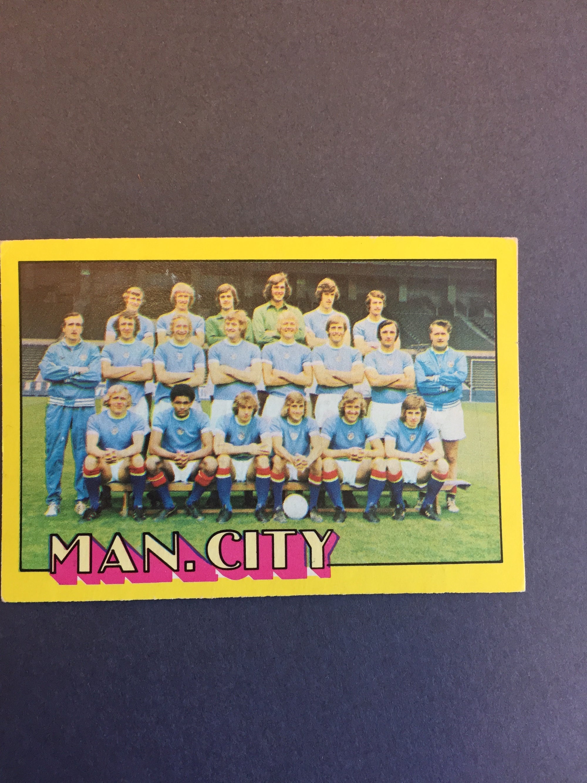042. Manchester City Team Photo
