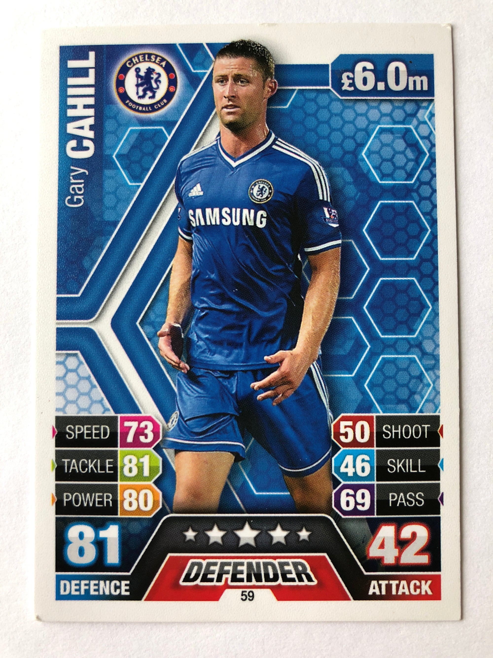 059. GARY CAHILL - CHELSEA