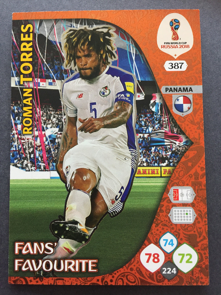387. ROMAN TORRES - PANAMA - FANS FAVOURITE