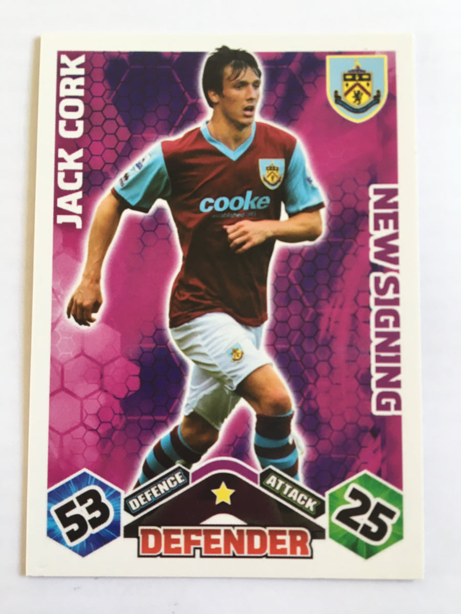 NS042. JACK CORK - BURNLEY - NEW SIGNING