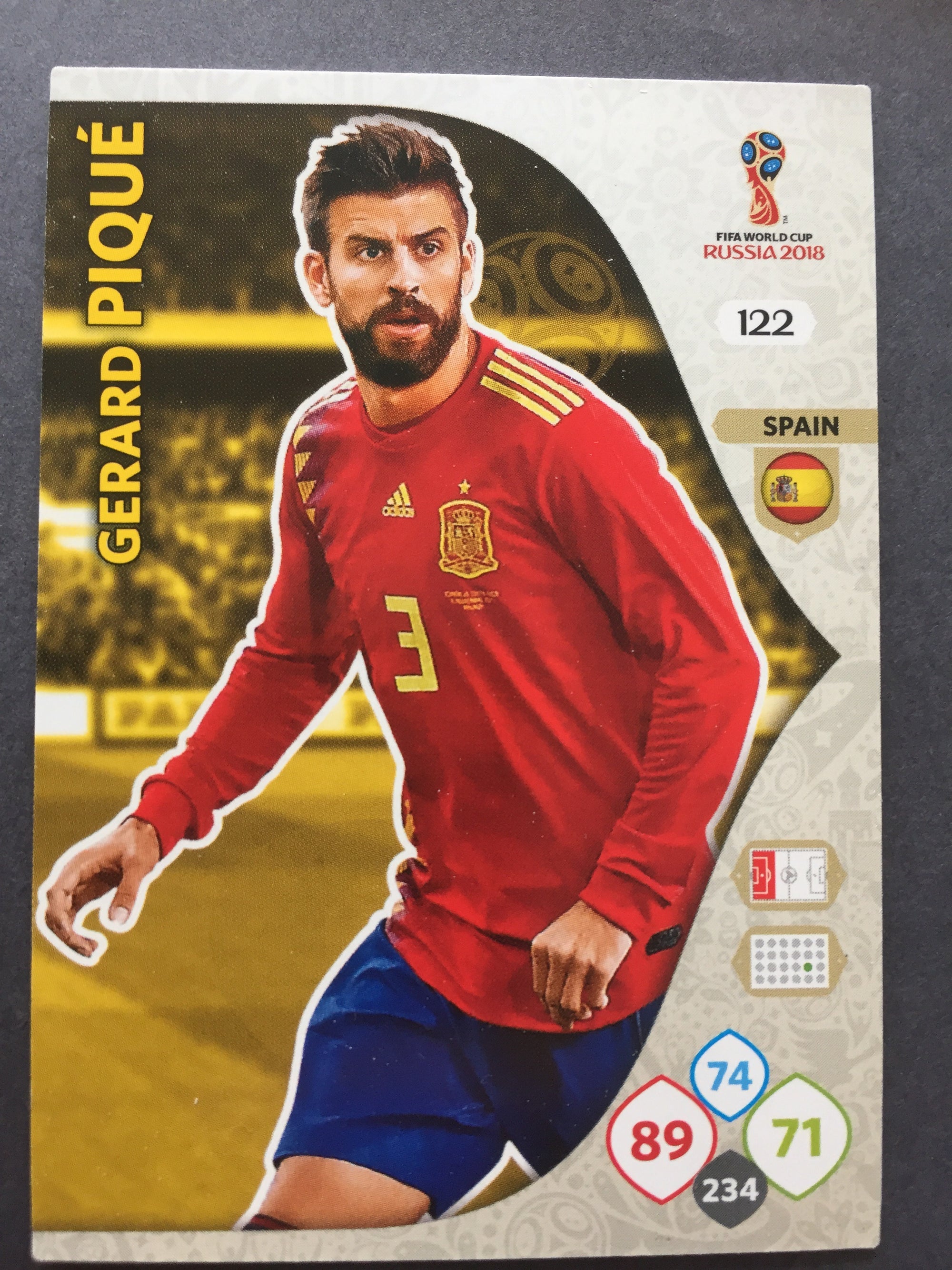 122. GERARD PIQUE - SPAIN