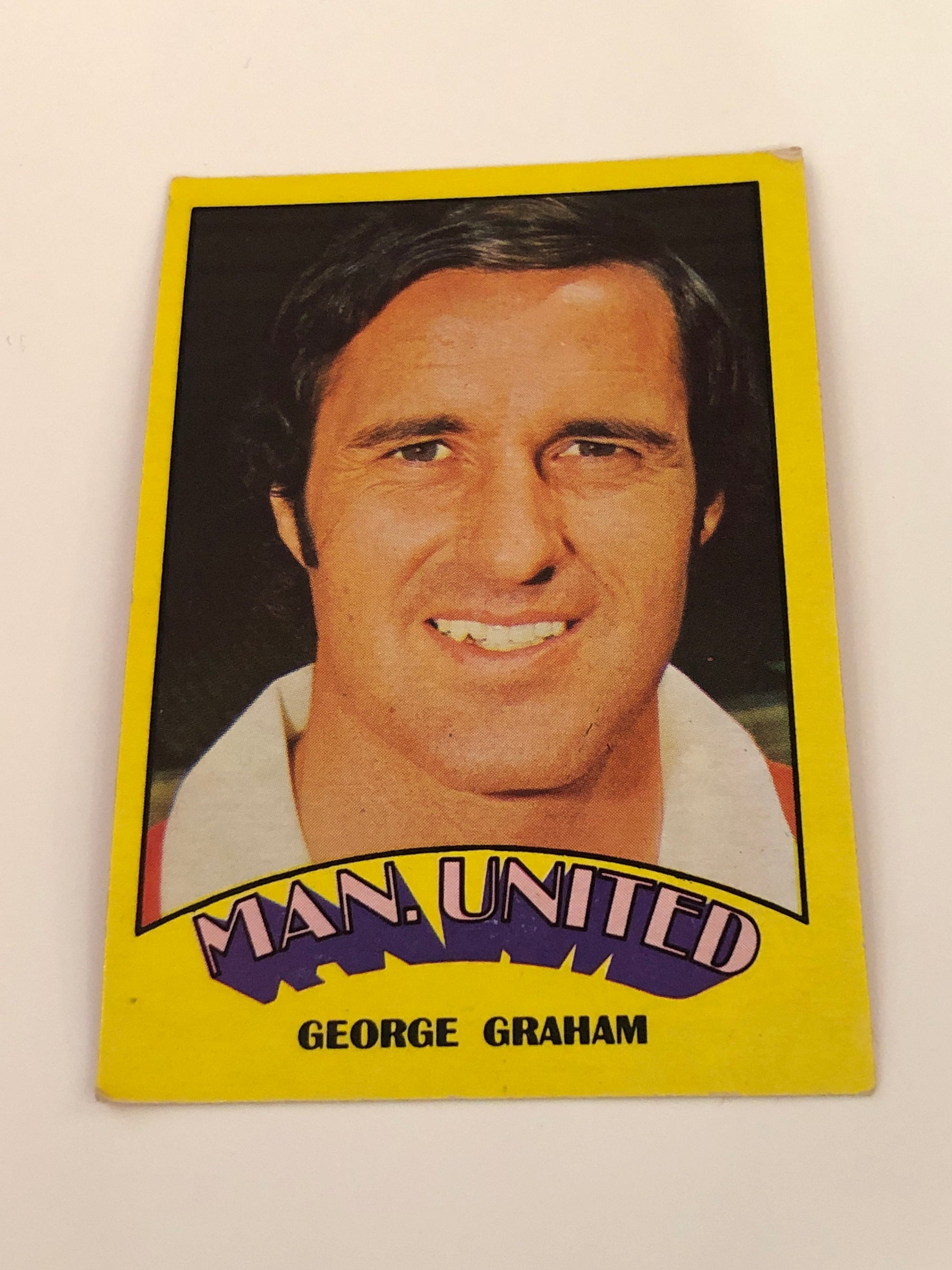 038. GEORGE GRAHAM - MANCHESTER UNITED