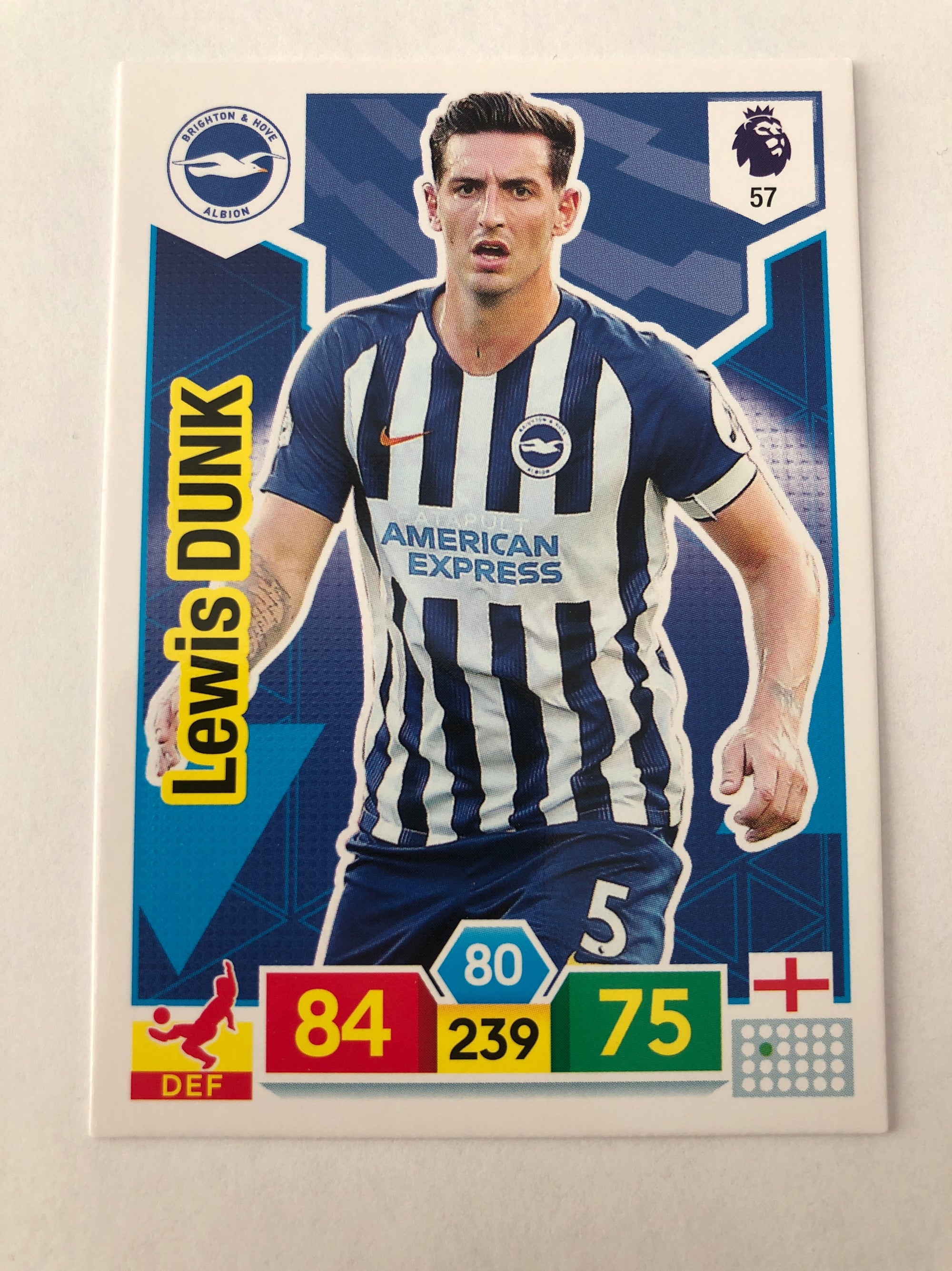 057. LEWIS DUNK - BRIGHTON & HOVE