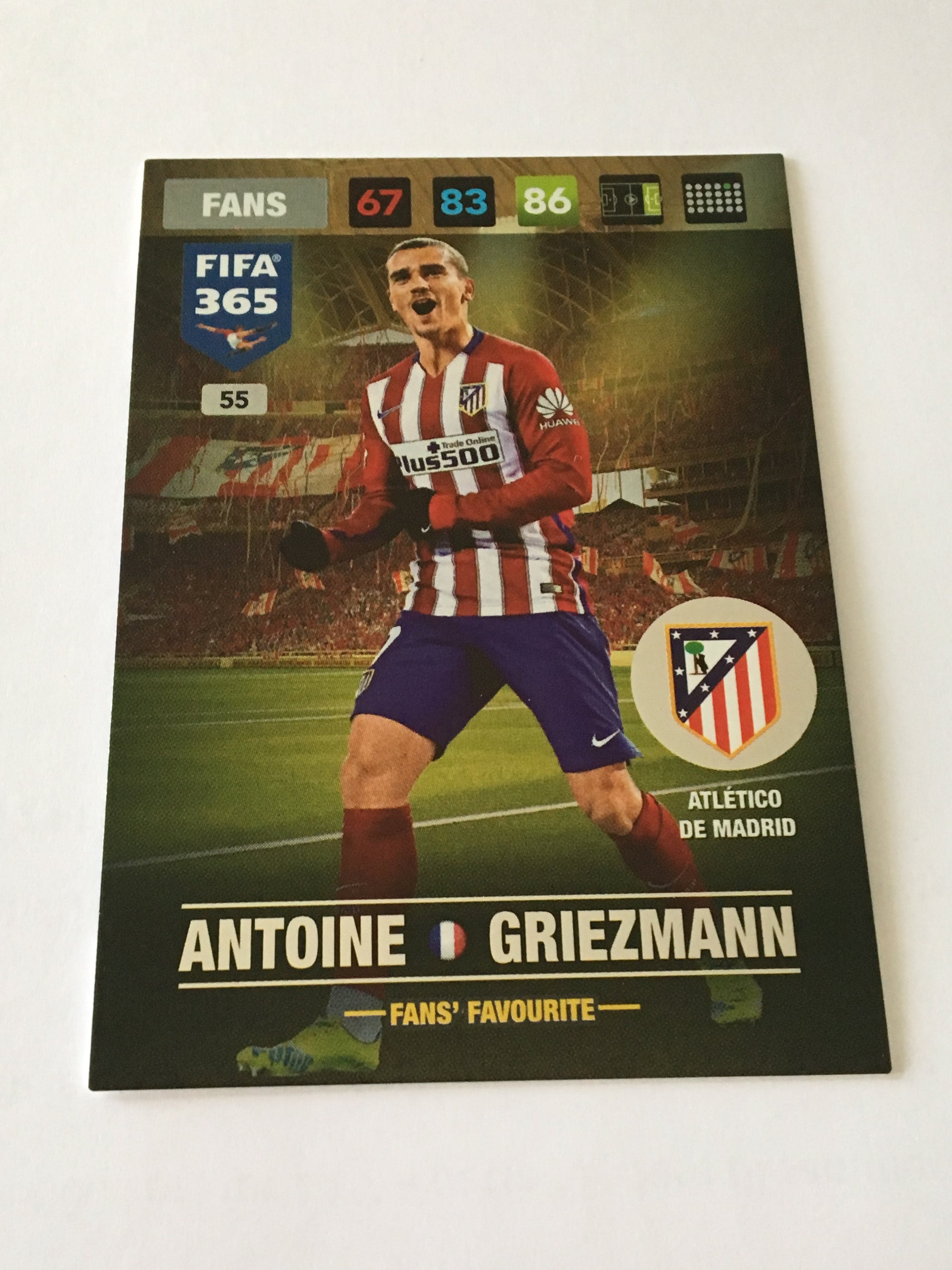 055. ANTOINE GRIEZMANN - ATLÉTICO DE MADRID - FANS - FAN’S FAVOURITE