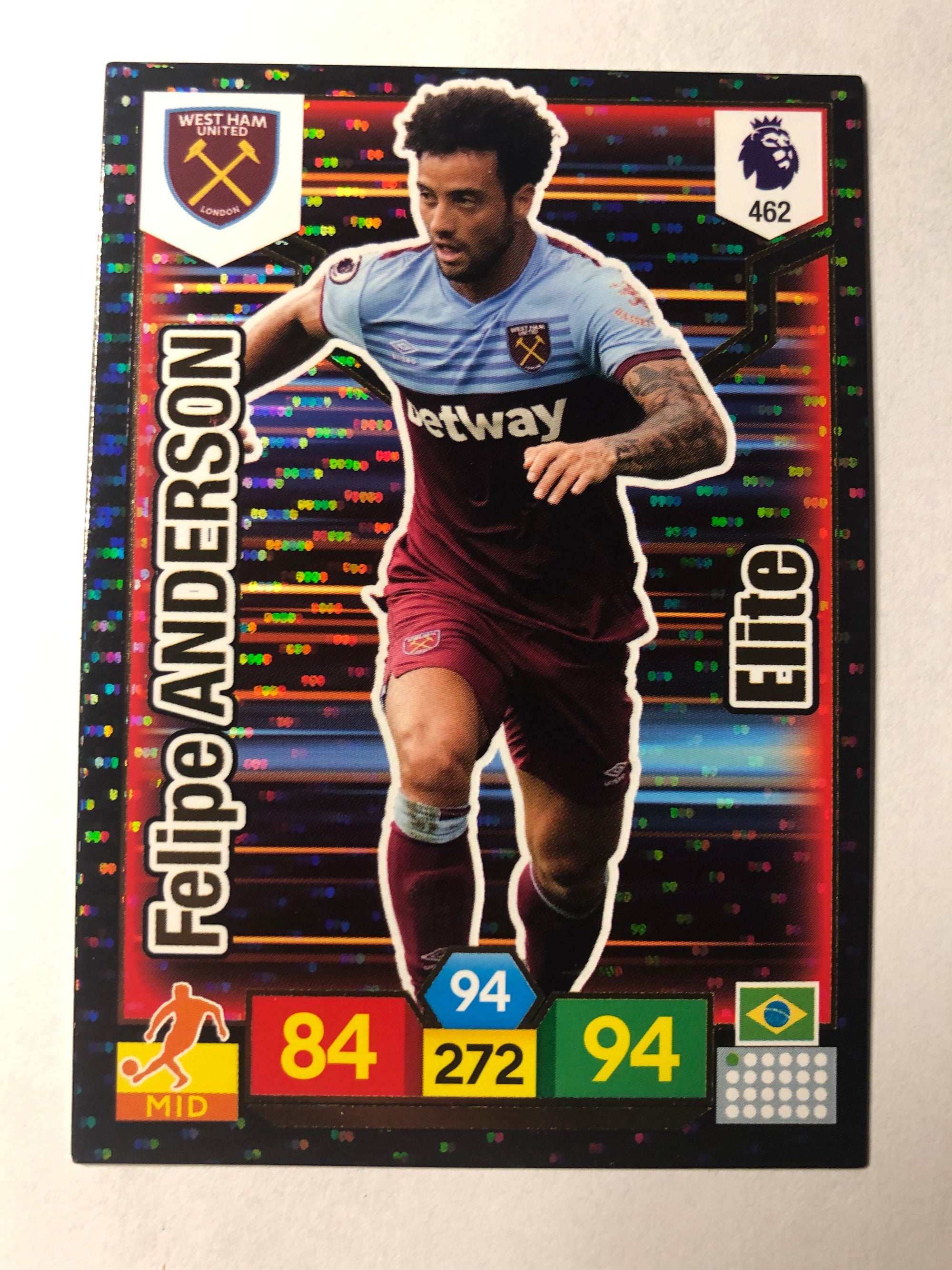462. FELIPE ANDERSON - WEST HAM UNITED - ELITE