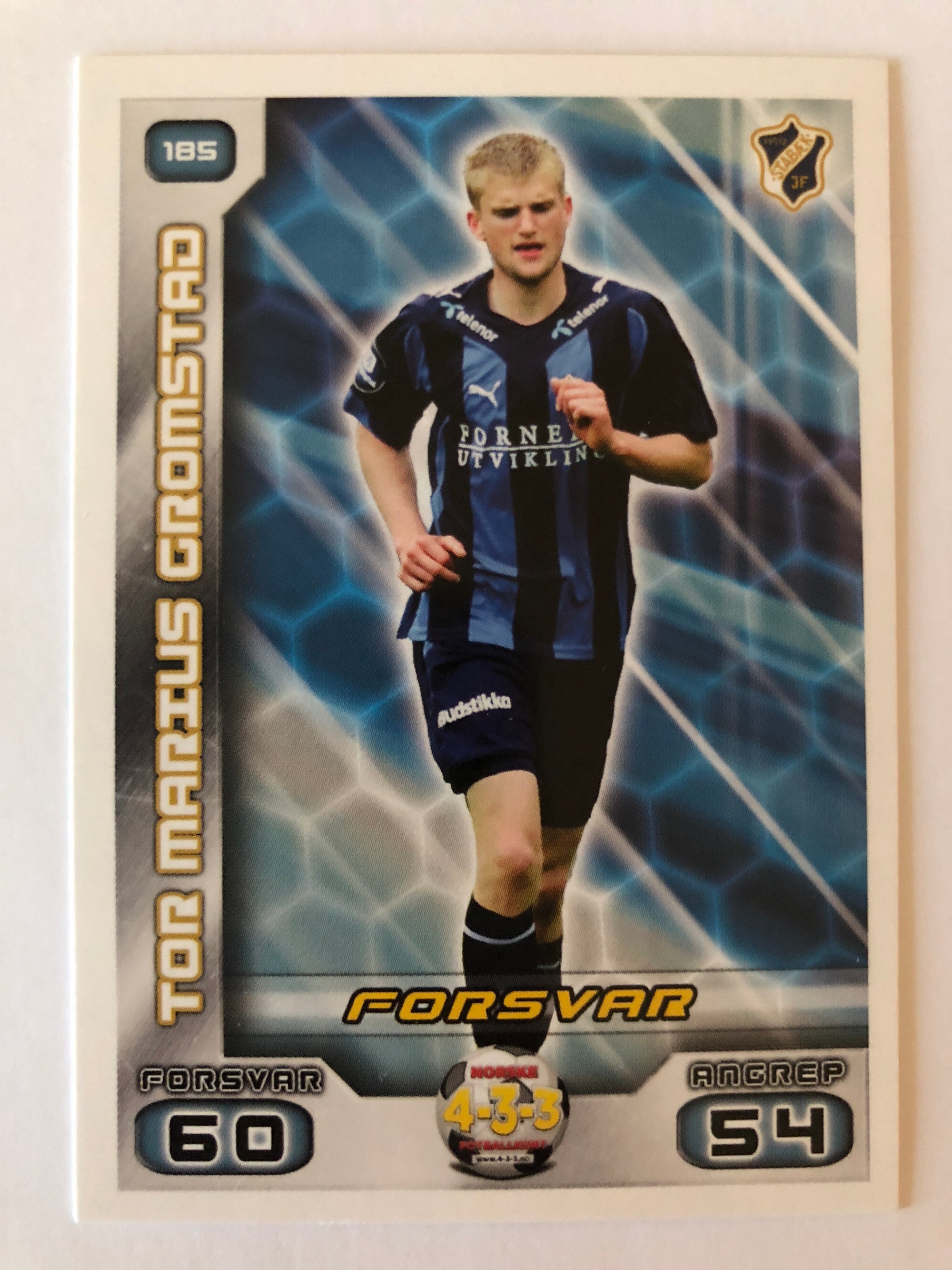 185. TOR MARIUS GROMSTAD - STABÆK IF