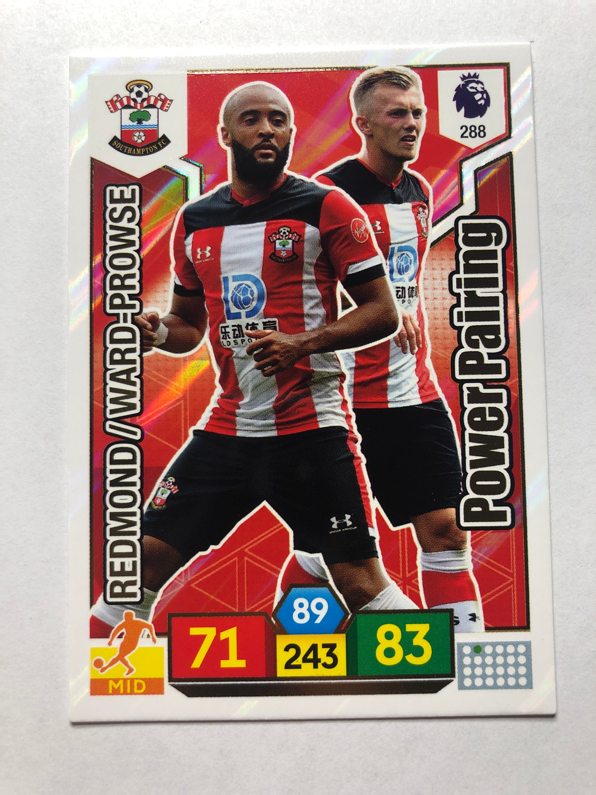 288. REDMOND / WARD-PROWSE - SOUTHAMPTON - POWER PAIRING
