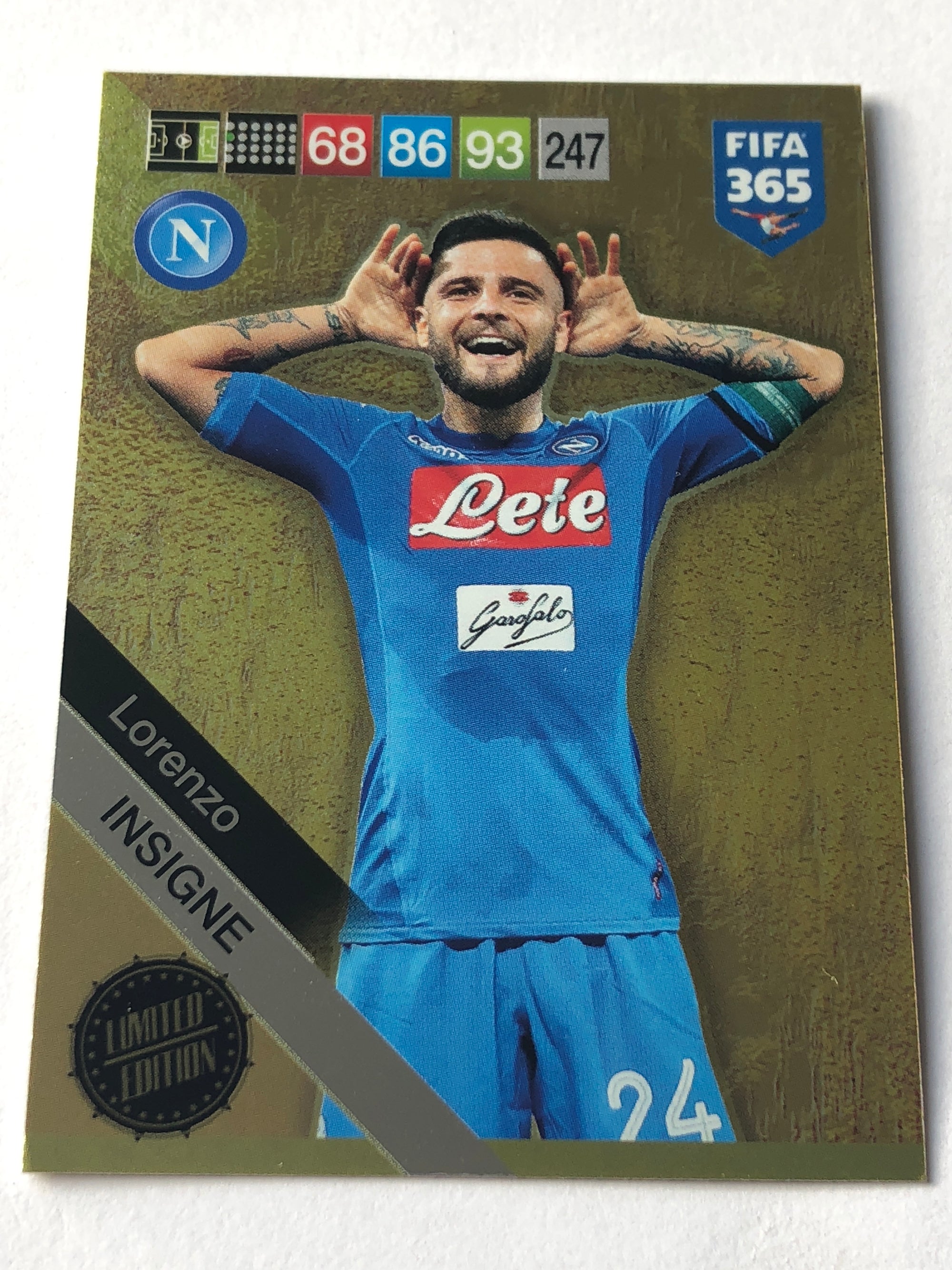LORENZO INSIGNE - NAPOLI - LIMITED EDITION