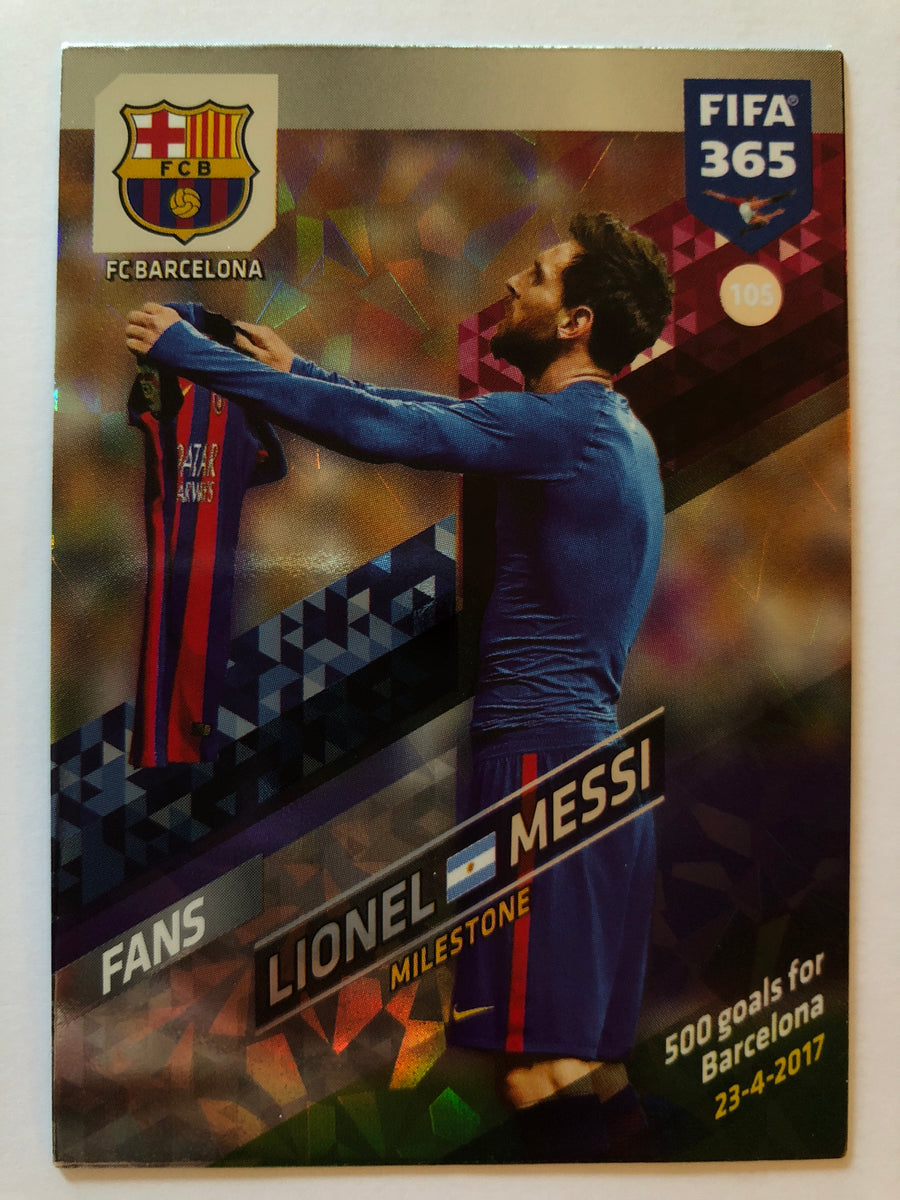 105. LIONEL MESSI - FC BARCELONA - FANS - MILESTONE