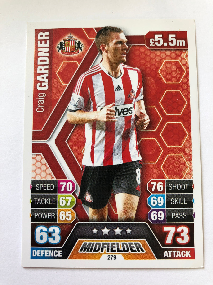 279. CRAIG GARDNER - SUNDERLAND
