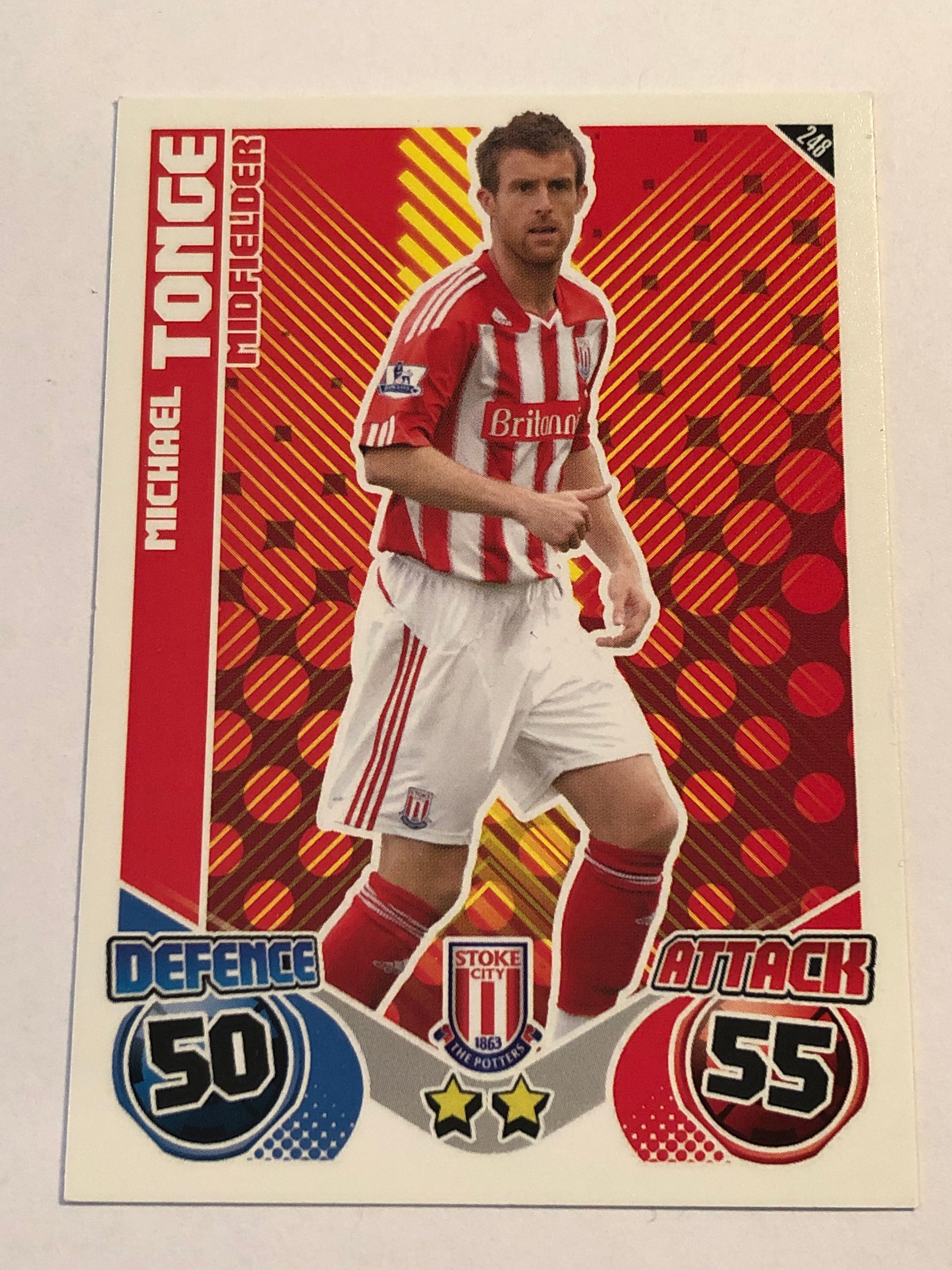 248. MICHAEL TONGE - STOKE CITY