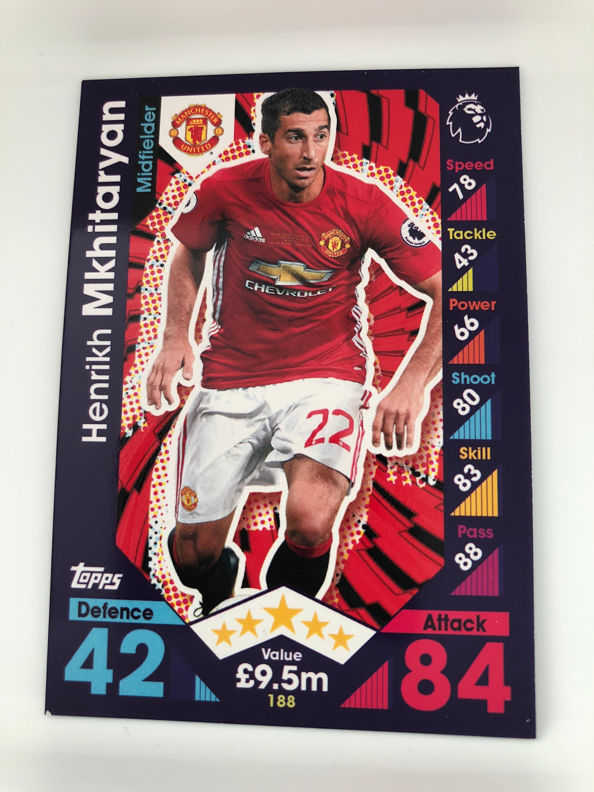 188. HENRIKH MKHITARYAN - MANCHESTER UNITED
