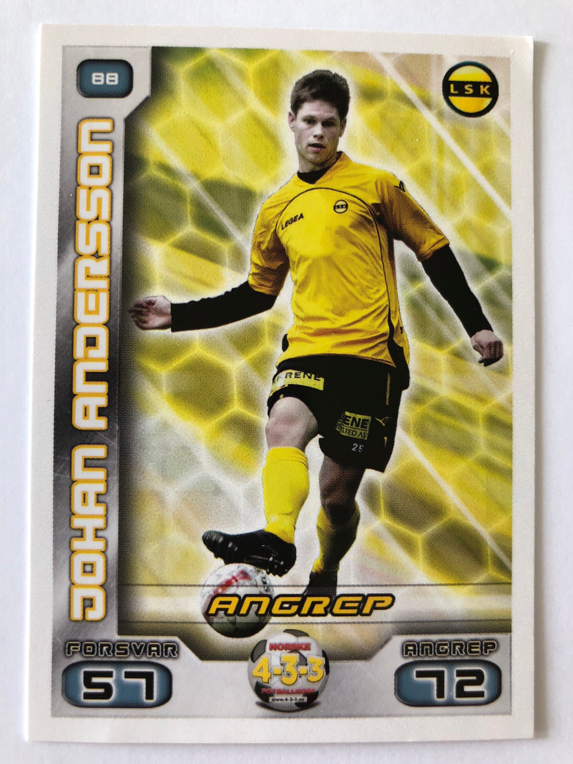 088. JOHAN ANDERSSON - LILLESTRØM SK