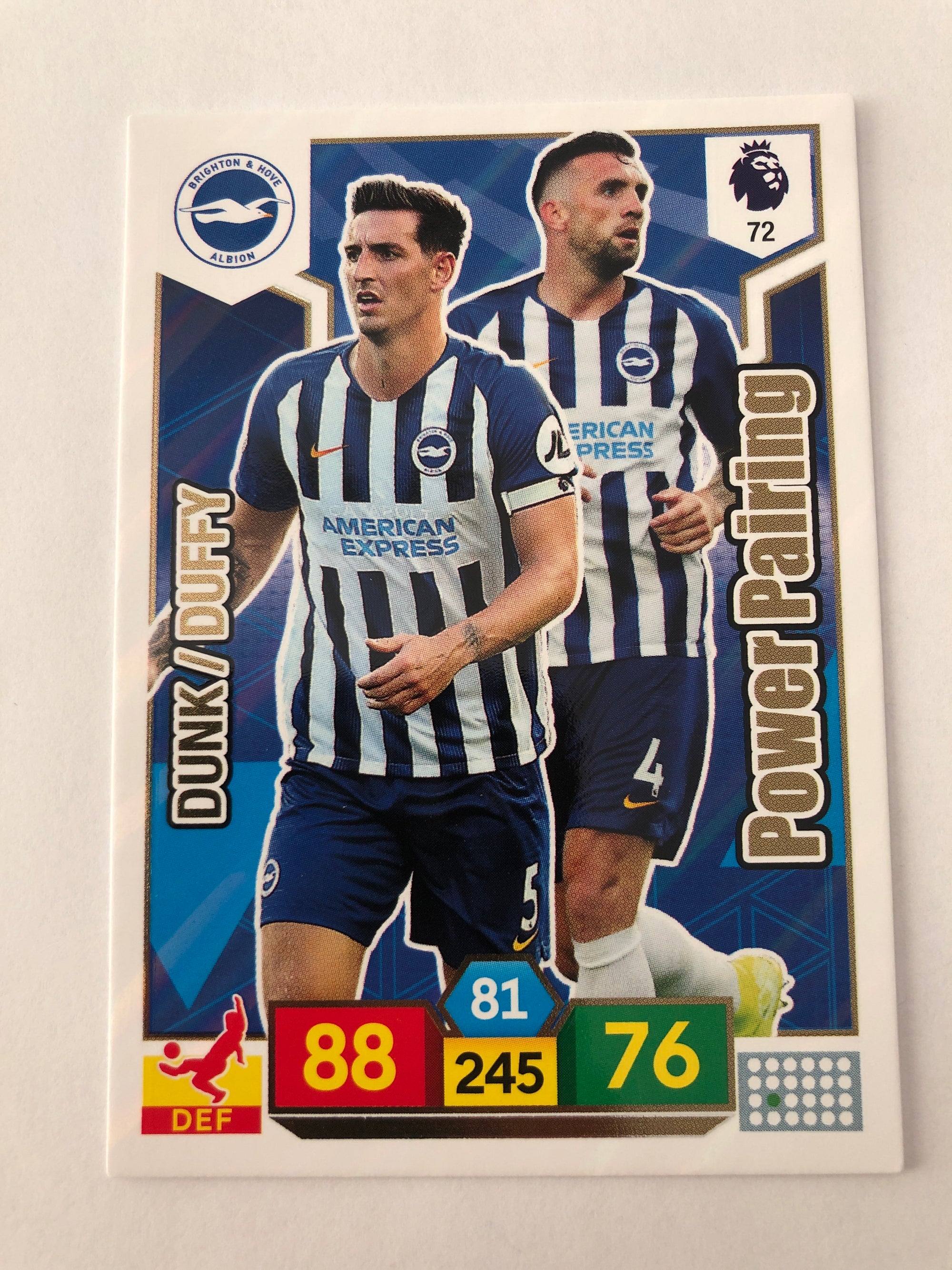072. DUNK / DUFFY - BRIGHTON & HOVE - POWER PAIRING