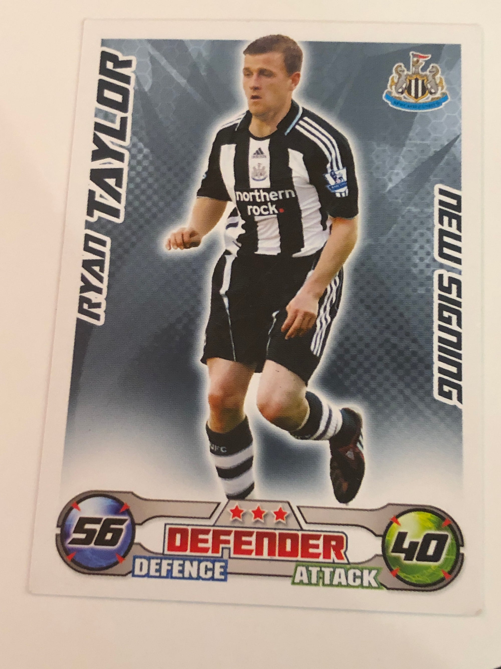 EX-HTH-016 - RYAN TAYLOR - NEWCASTLE UNITED - NEW SIGNING