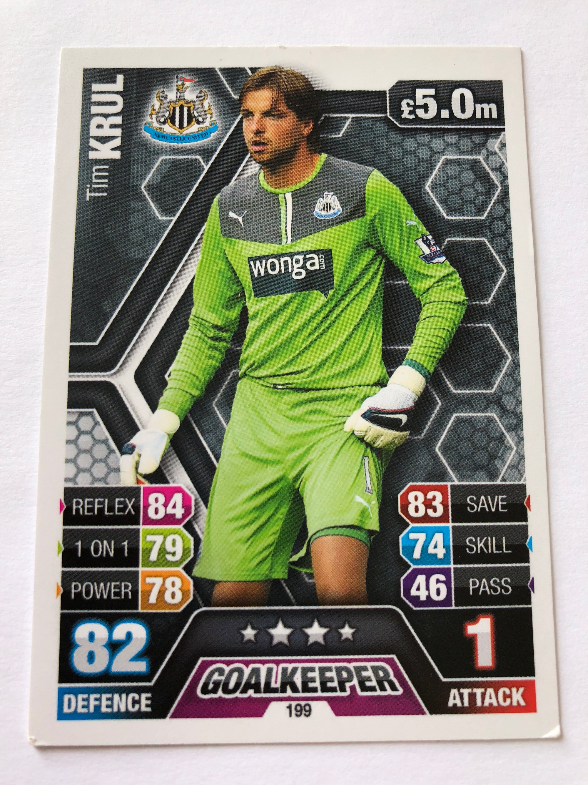 199. TIM KRUL - NEWCASTLE UNITED