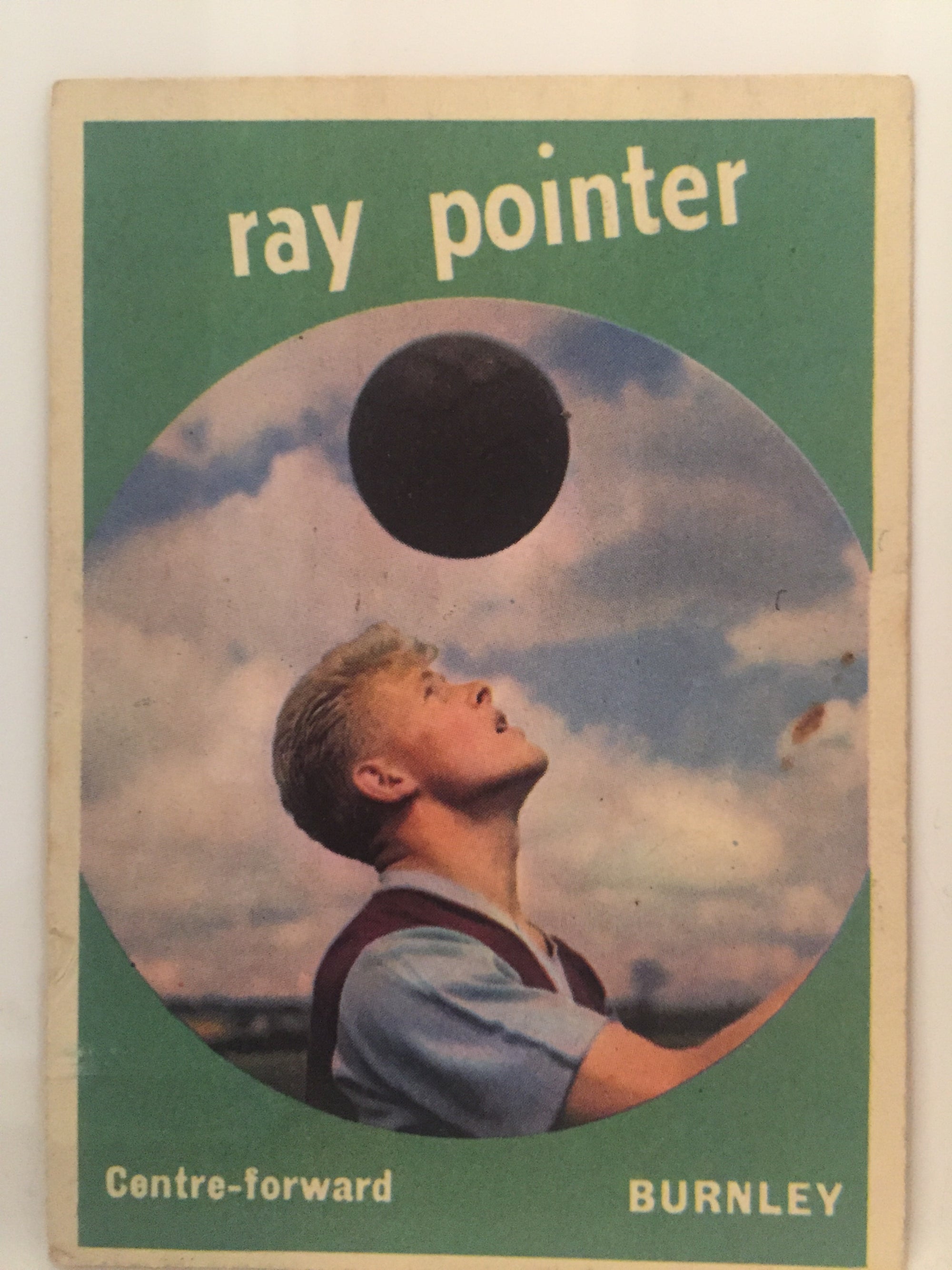 022. RAY POINTER - BURNLEY